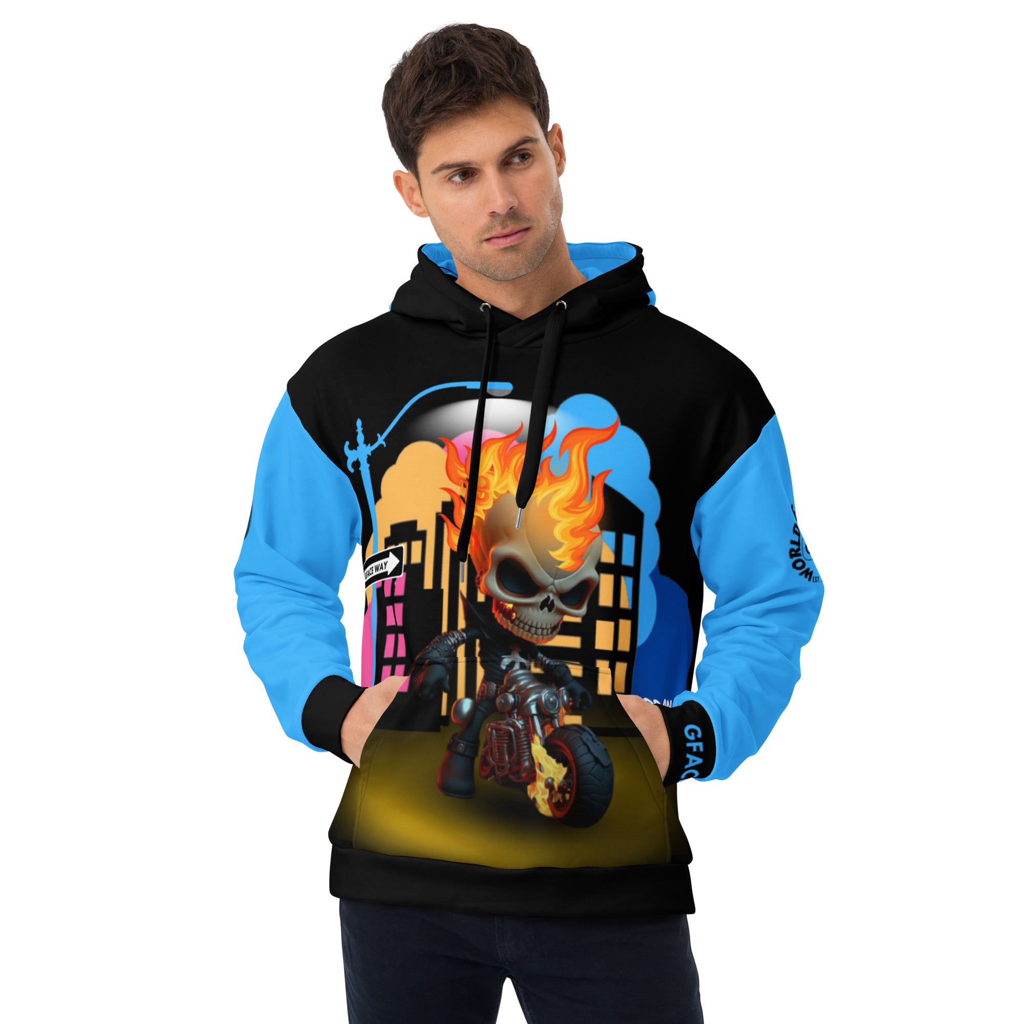 Gface Unisex Hoodie Ghost Rider