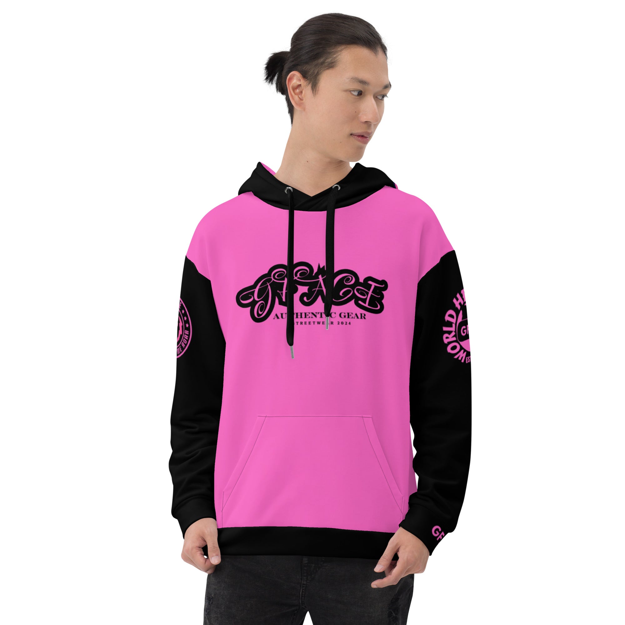 GFACE Authentic Gear Pink Unisex Hoodie