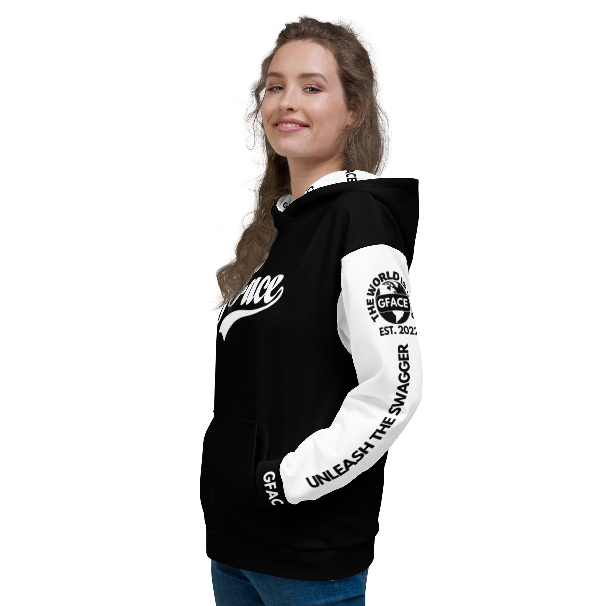 Gface Vip Unisex (black/white) Hoodie