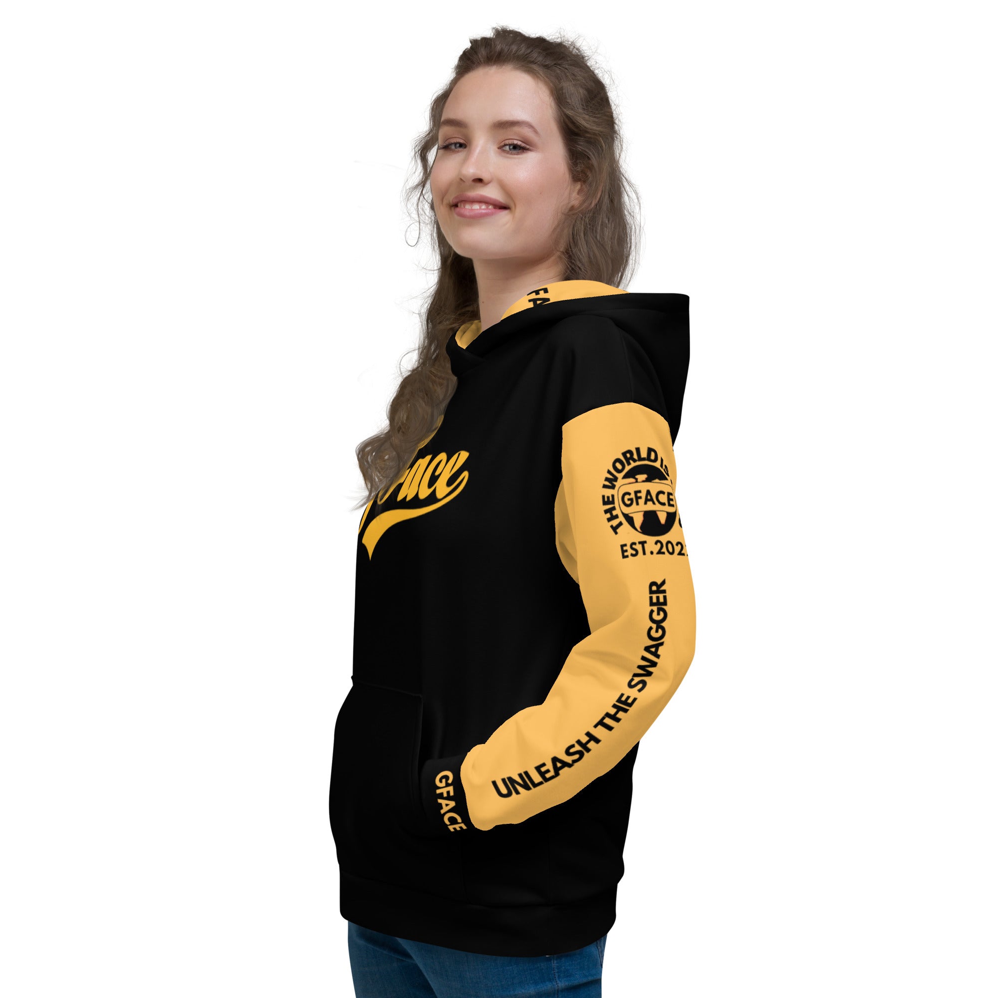 Gface Vip Unisex (black/gold) Hoodie