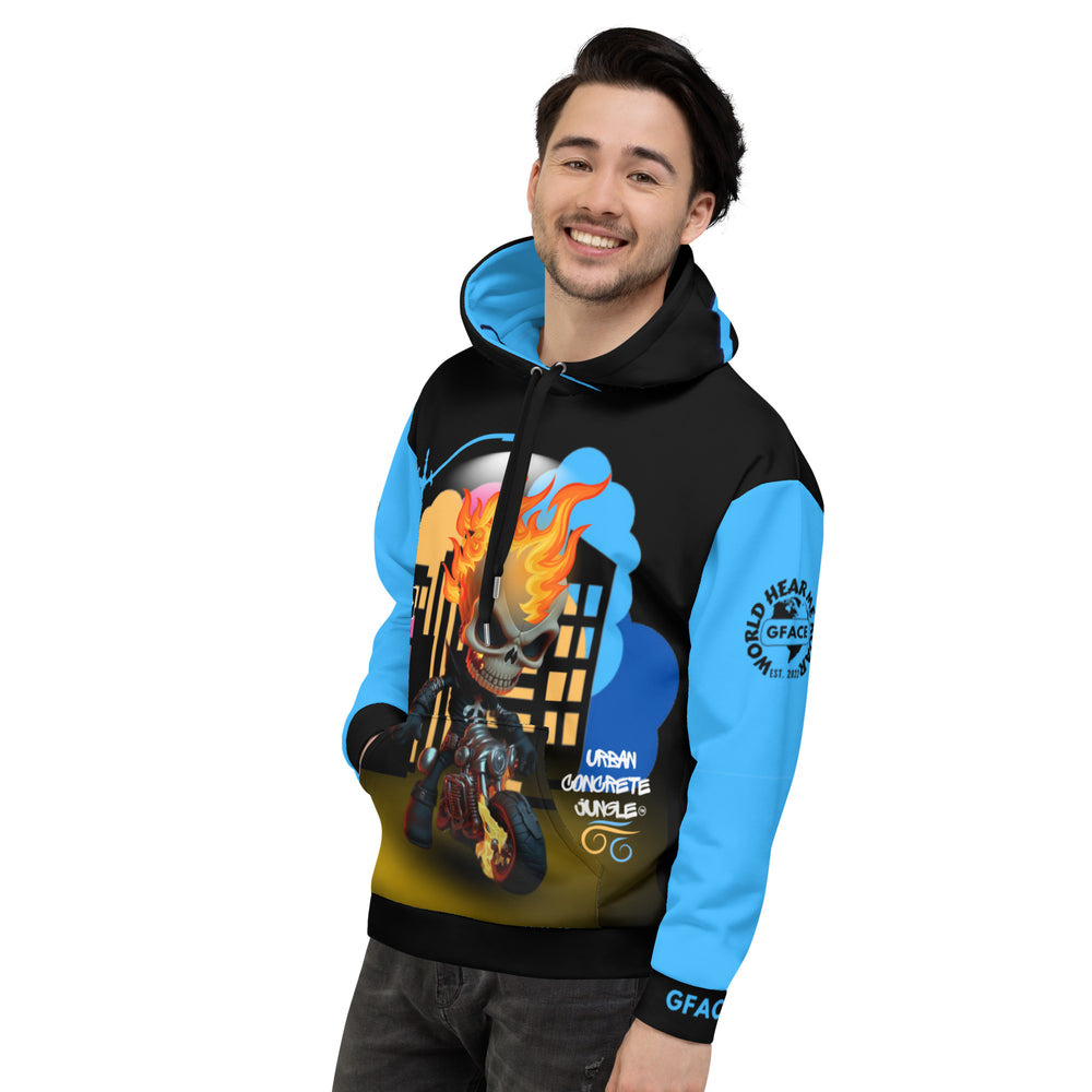 Gface Unisex Hoodie Ghost Rider