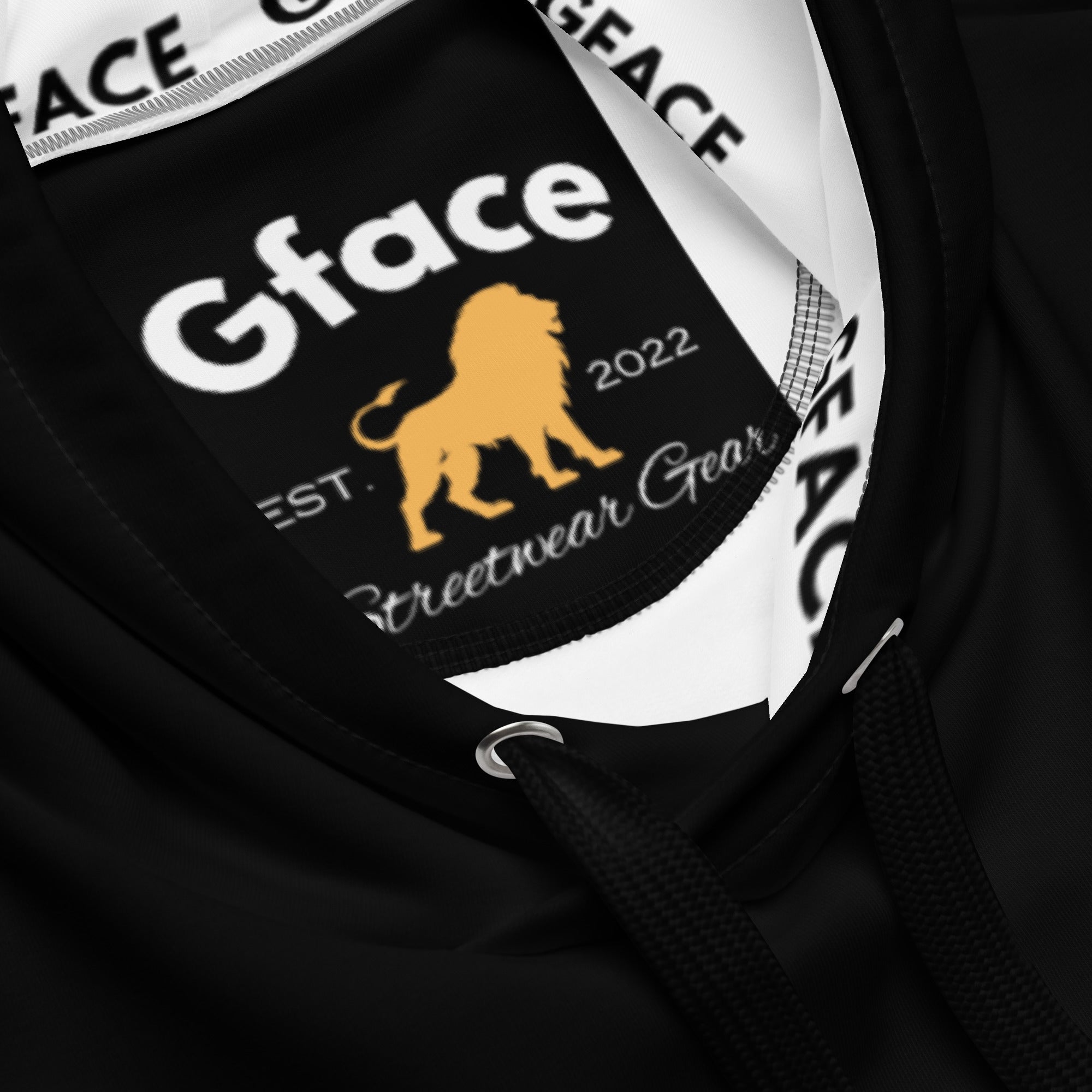 GFACE VIP B/White Unisex Hoodie