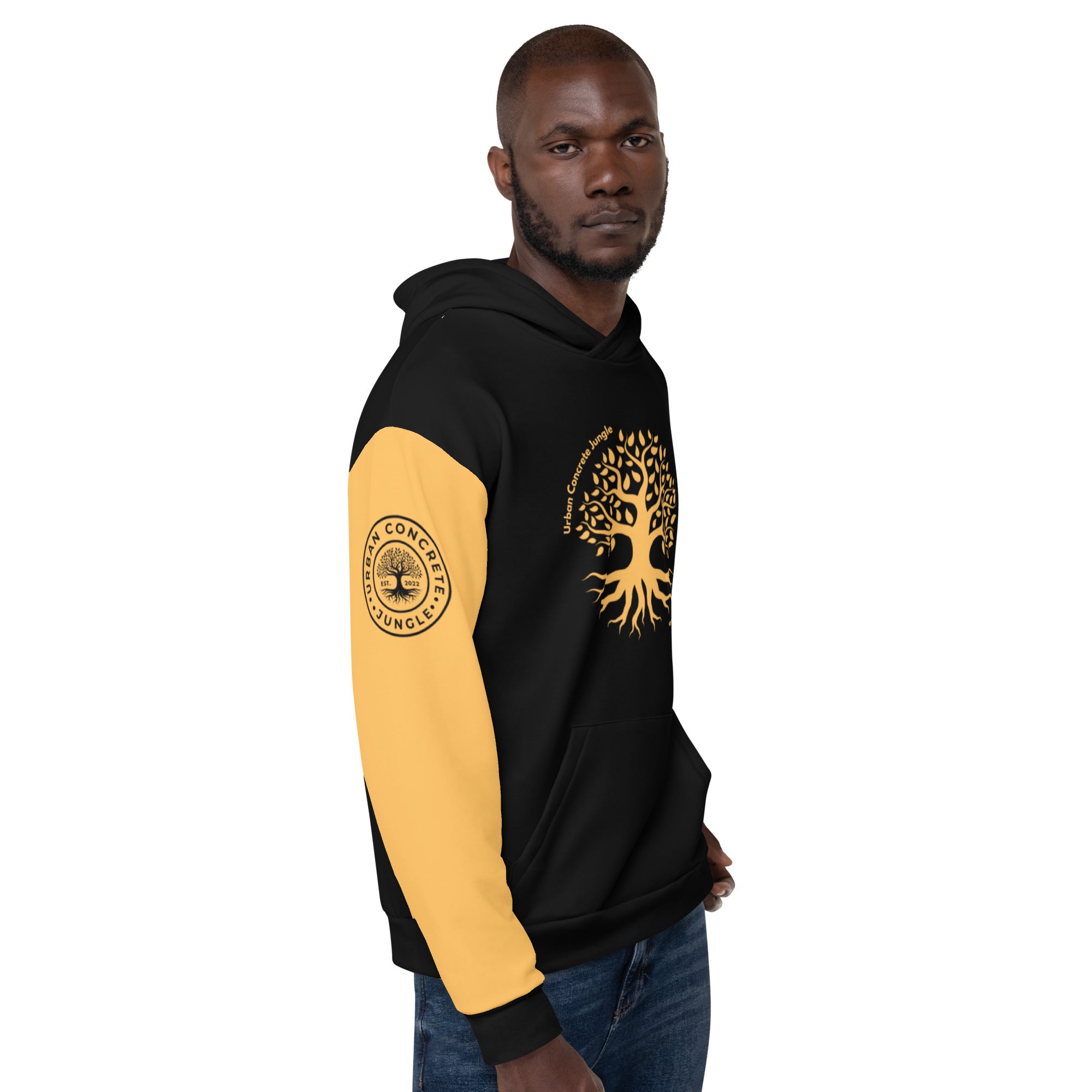 Unisex Hoodie GFACE Gold URBAN CONCRETE JUNGLE