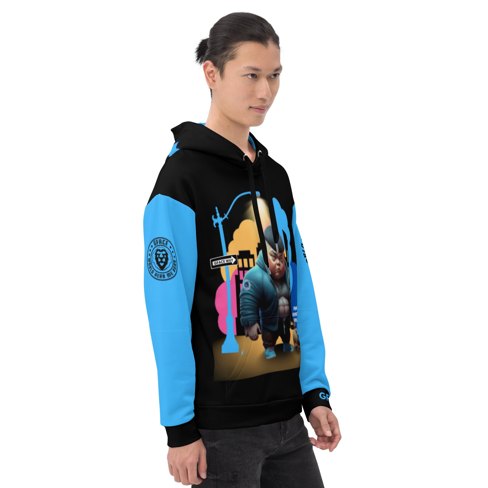 GFACE Unisex Hoodie Sumo & Pudgy