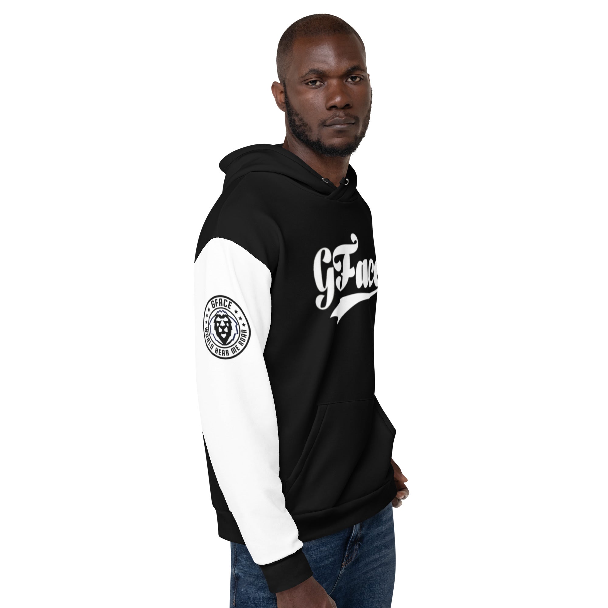 GFACE VIP B/White Unisex Hoodie