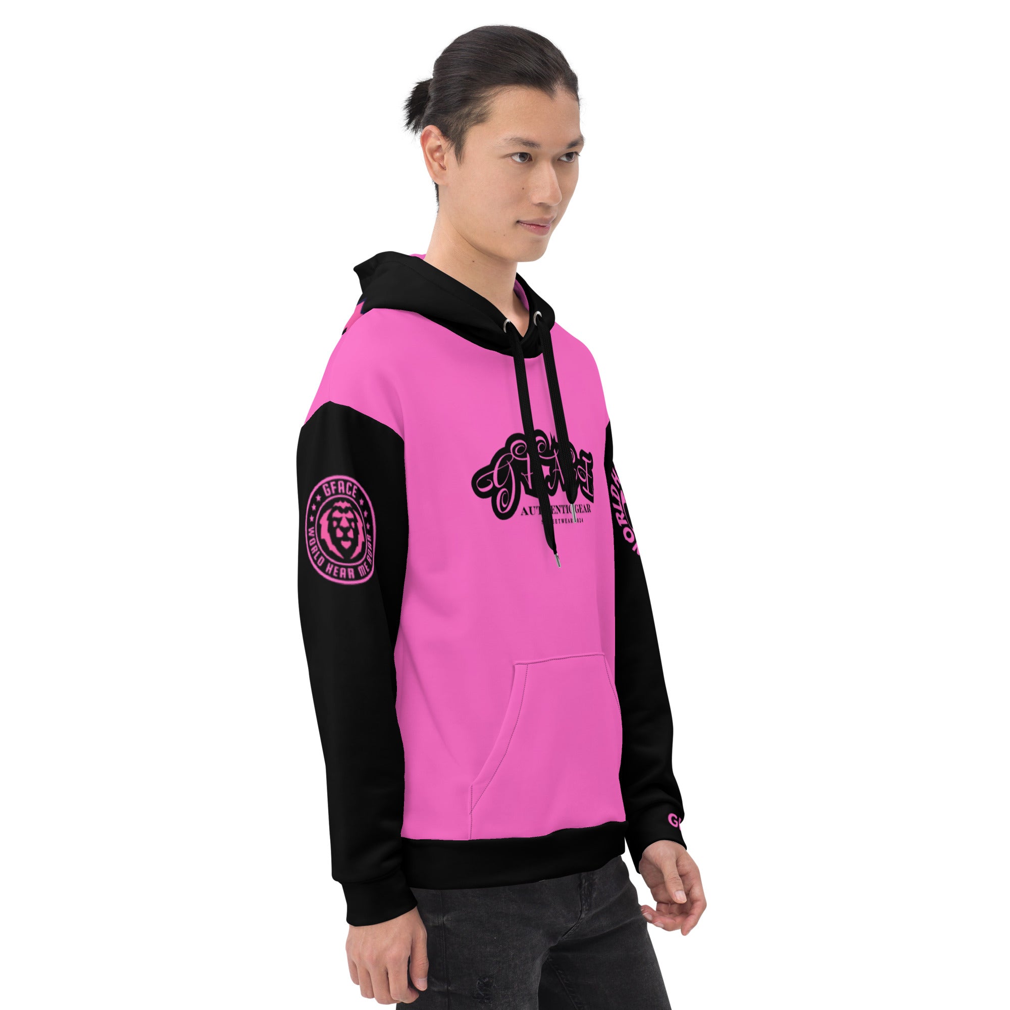 GFACE Authentic Gear Pink Unisex Hoodie