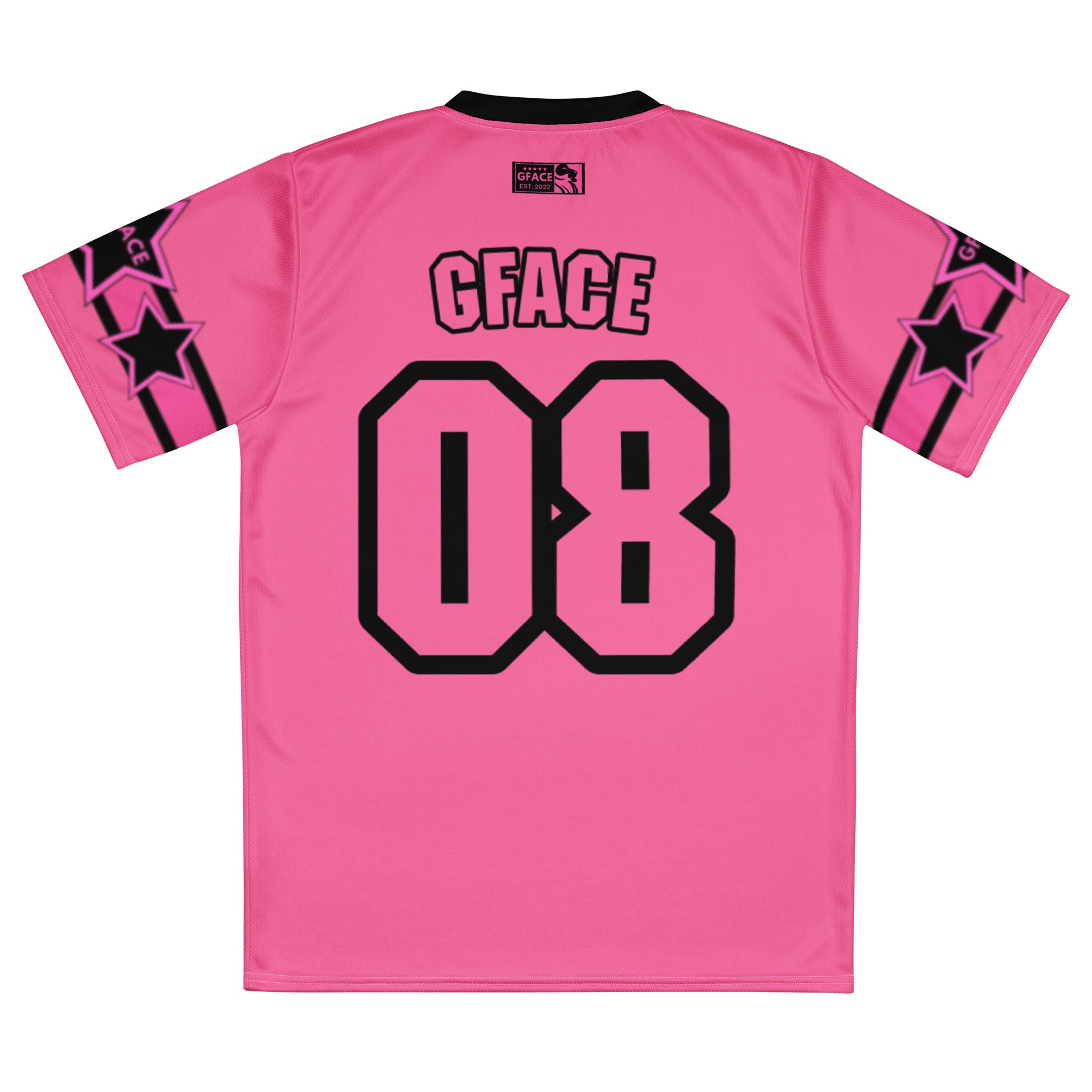 GFACE Infinity 08 Pink Recycled Unisex Sports Jersey