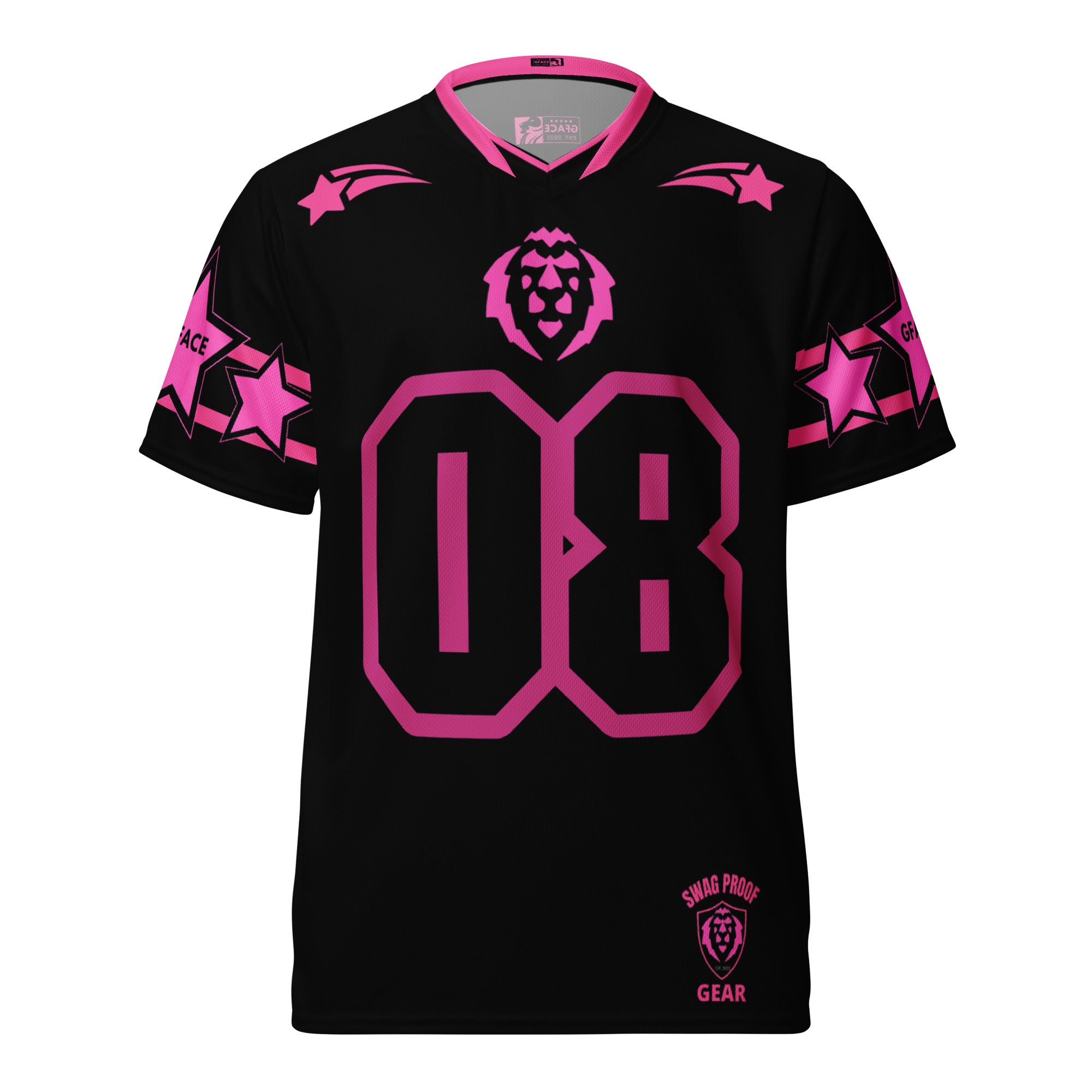 Unisex Pink GFACE Unleash The Swagger sports jersey