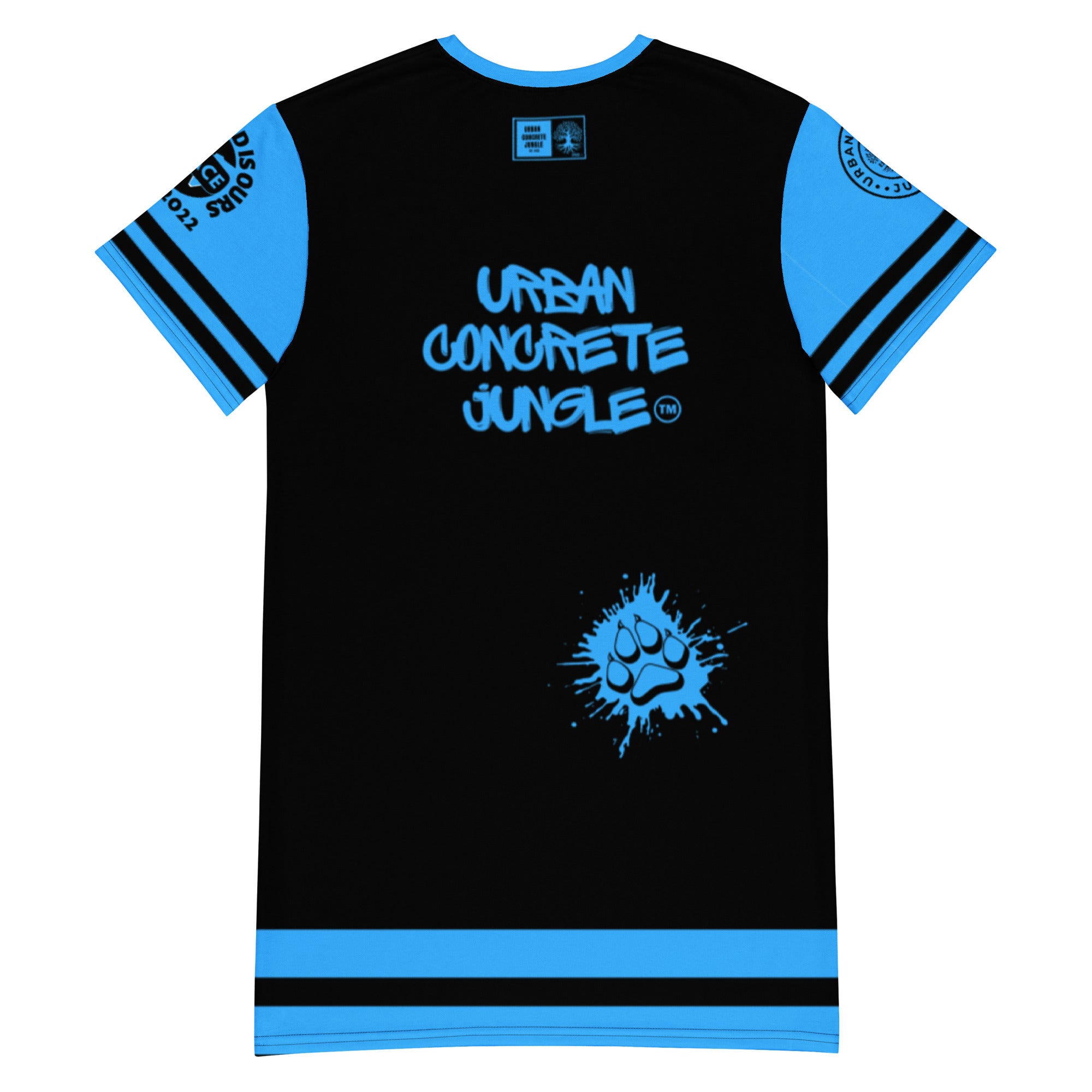 T-shirt dress GFACE ICON Urban Concrete Jungle