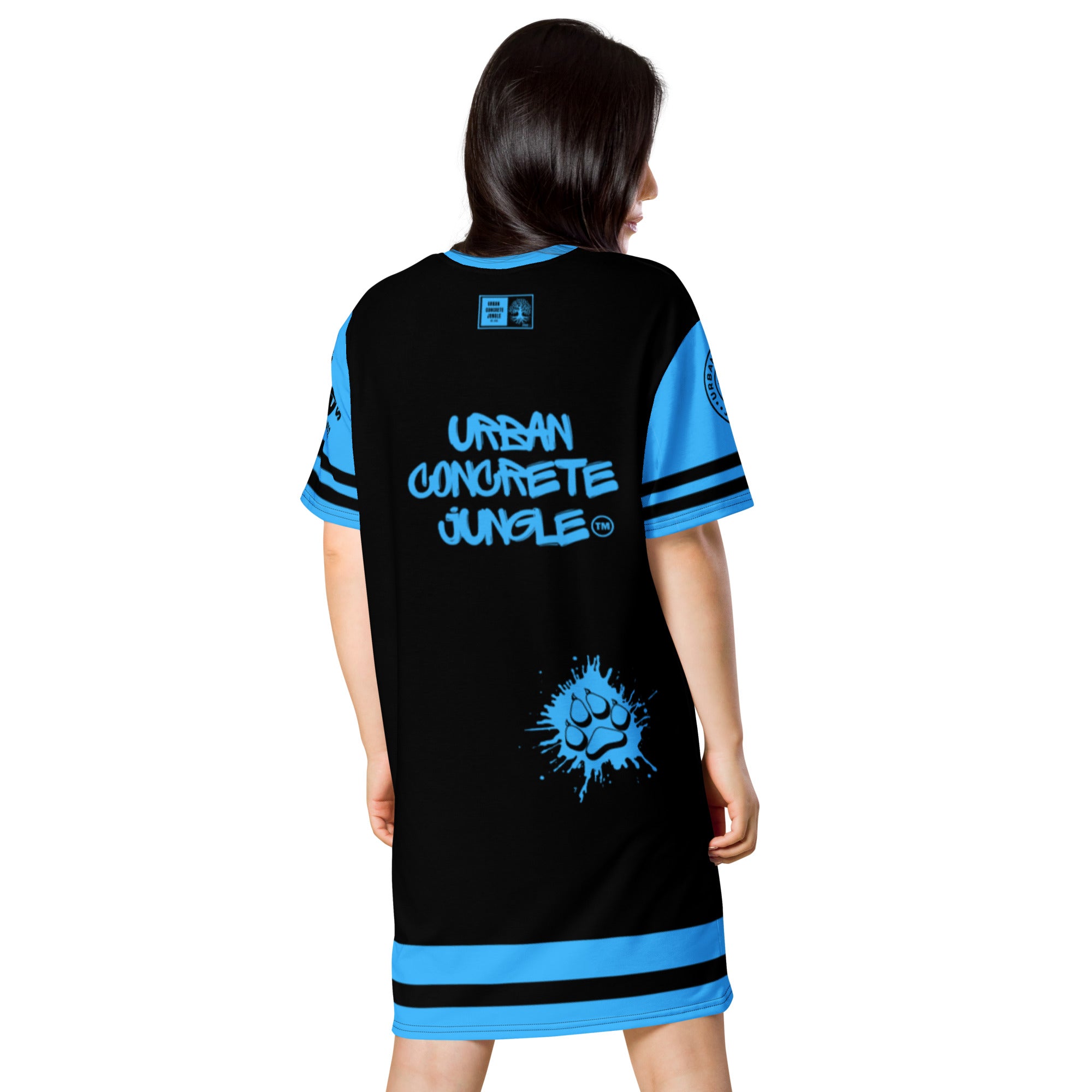 T-shirt dress GFACE ICON Urban Concrete Jungle