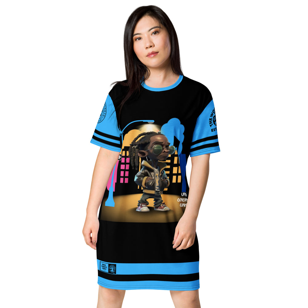 T-shirt dress GFACE ICON Urban Concrete Jungle