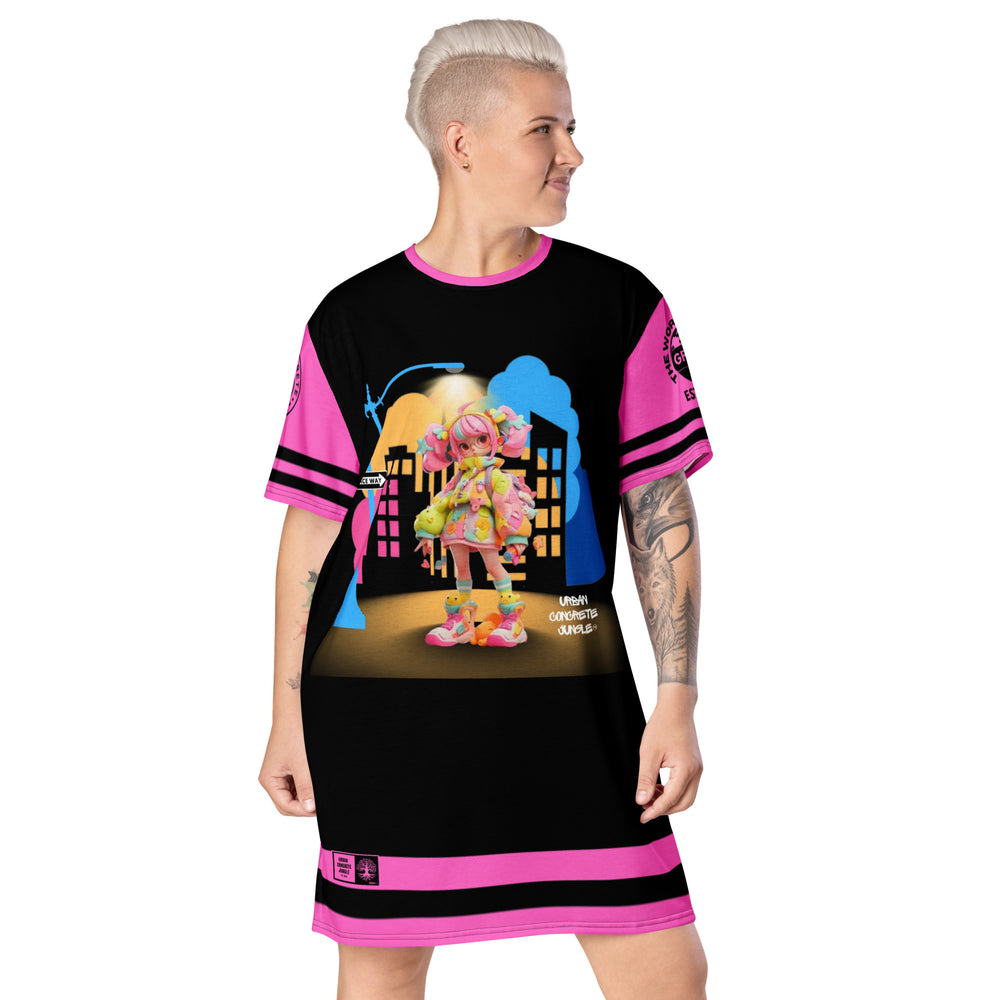 Gface Girl Candy Crush T-Shirt Dress