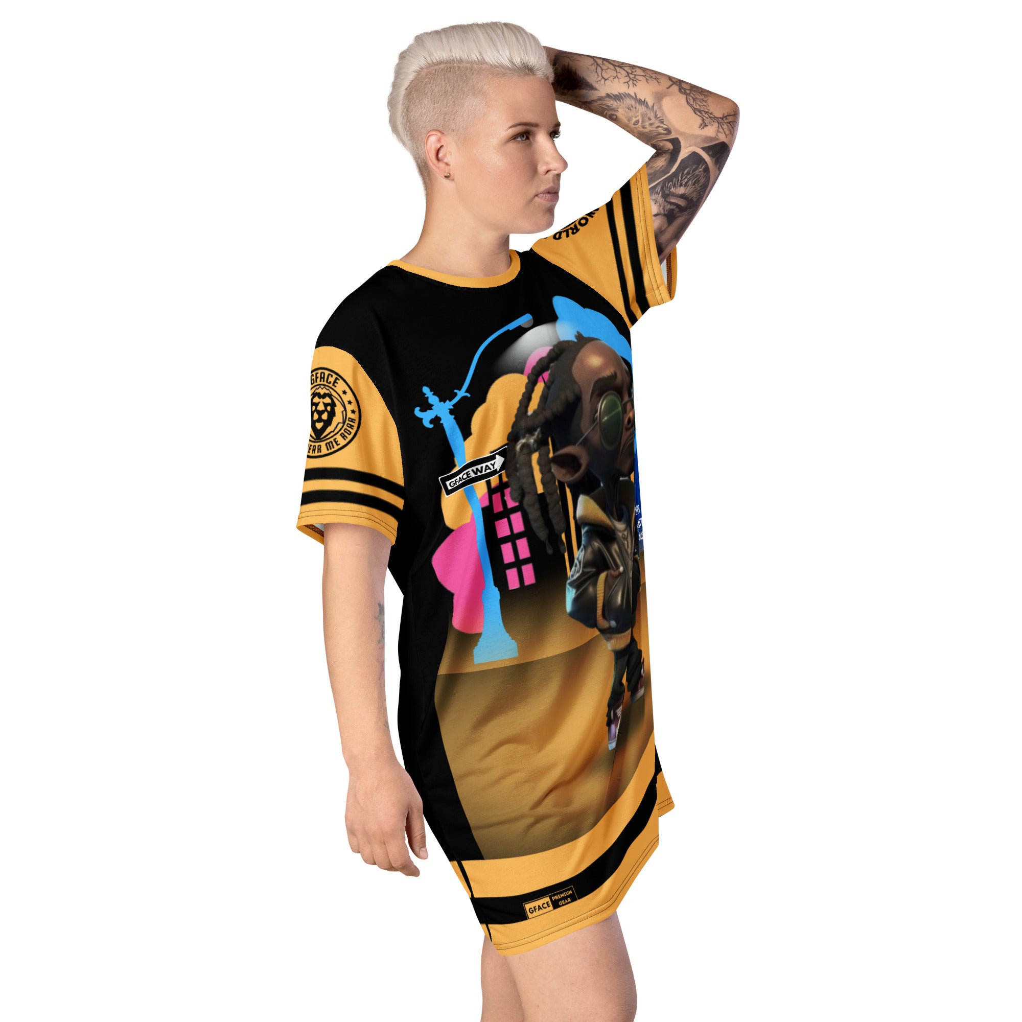 Gface Sporty T-shirt Dress Snoop