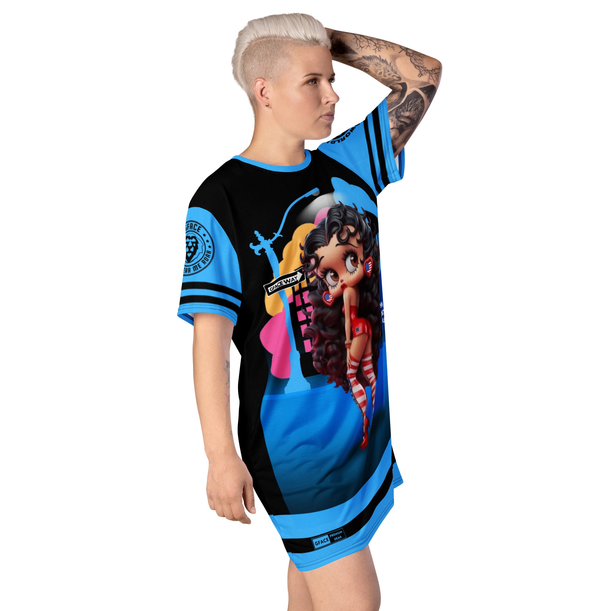 Gface T-shirt Dress Betty Boop USA