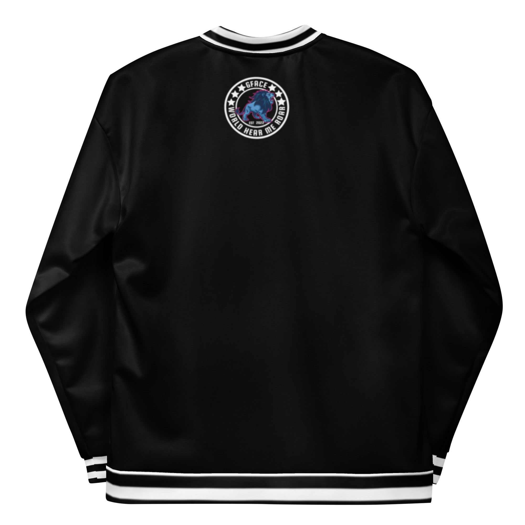 Unisex (W/Black) Bomber Jacket GFACE Sport