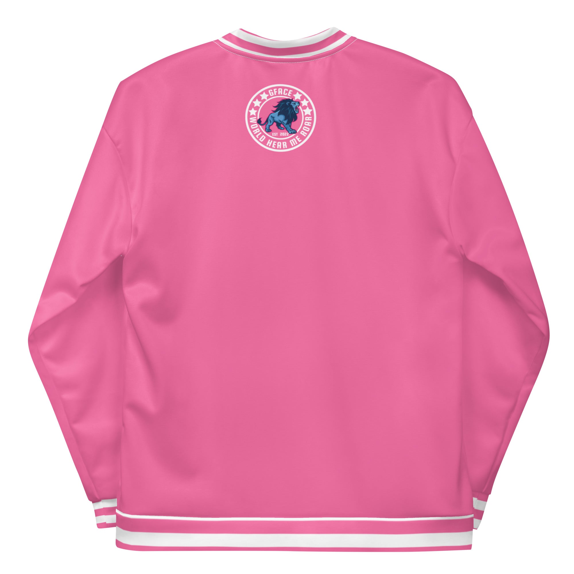 Unisex (W/Pink) Bomber Jacket GFACE Sport