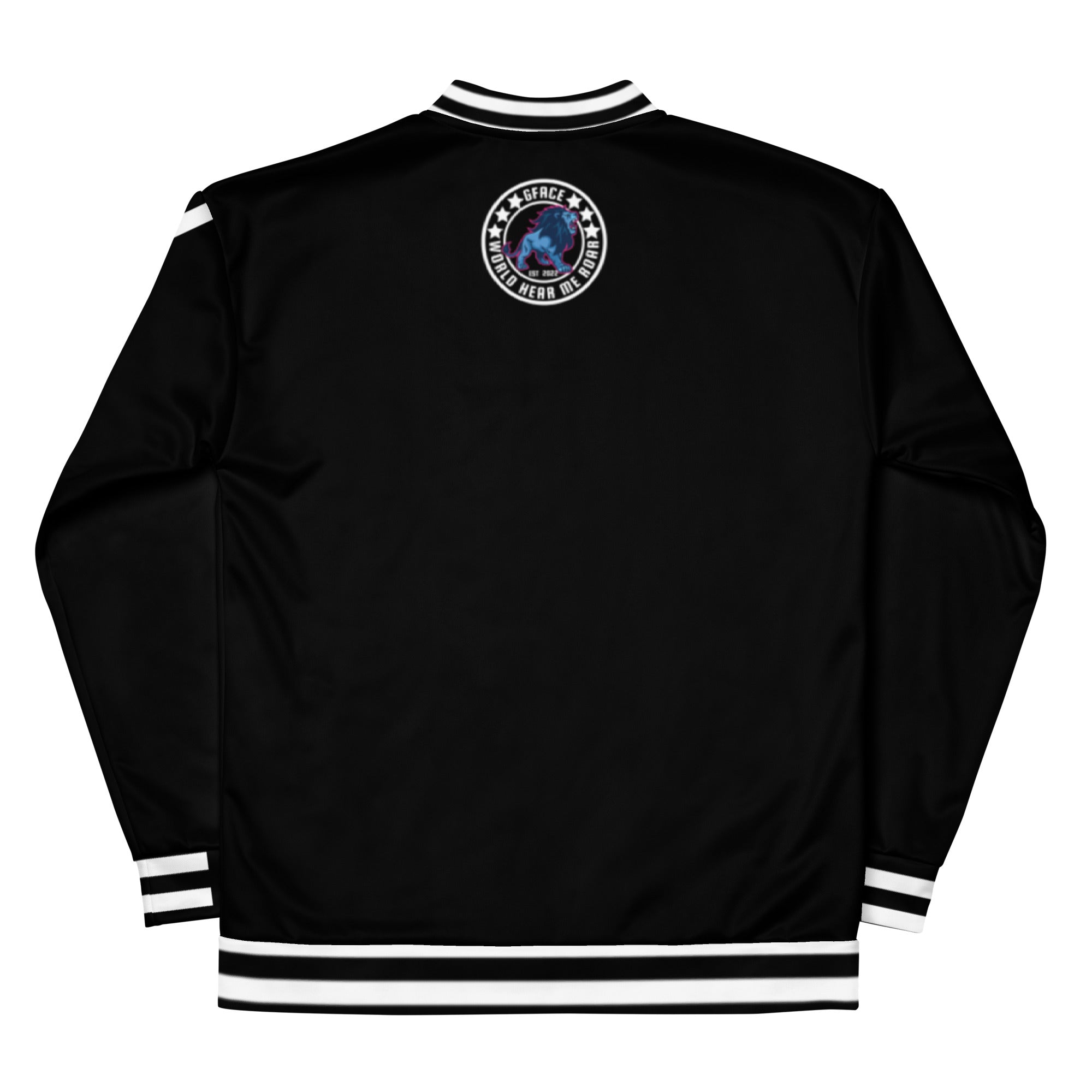 Unisex (W/Black) Bomber Jacket GFACE Sport