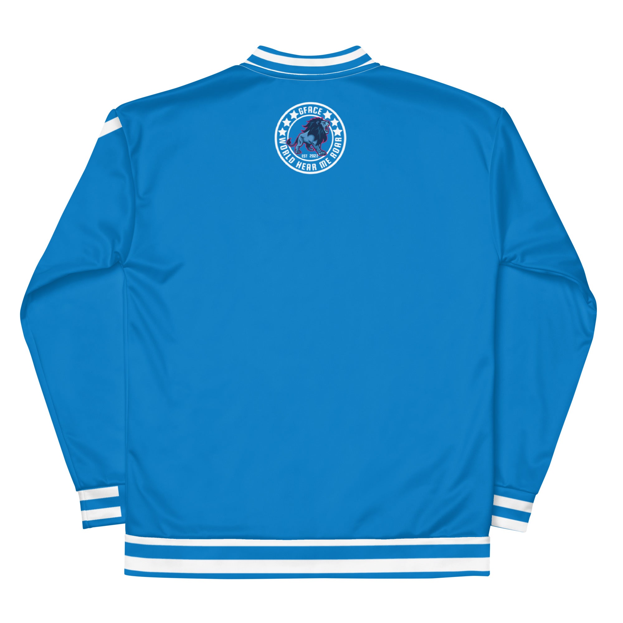 Unisex (W/L.Blue) Bomber Jacket GFACE Sport