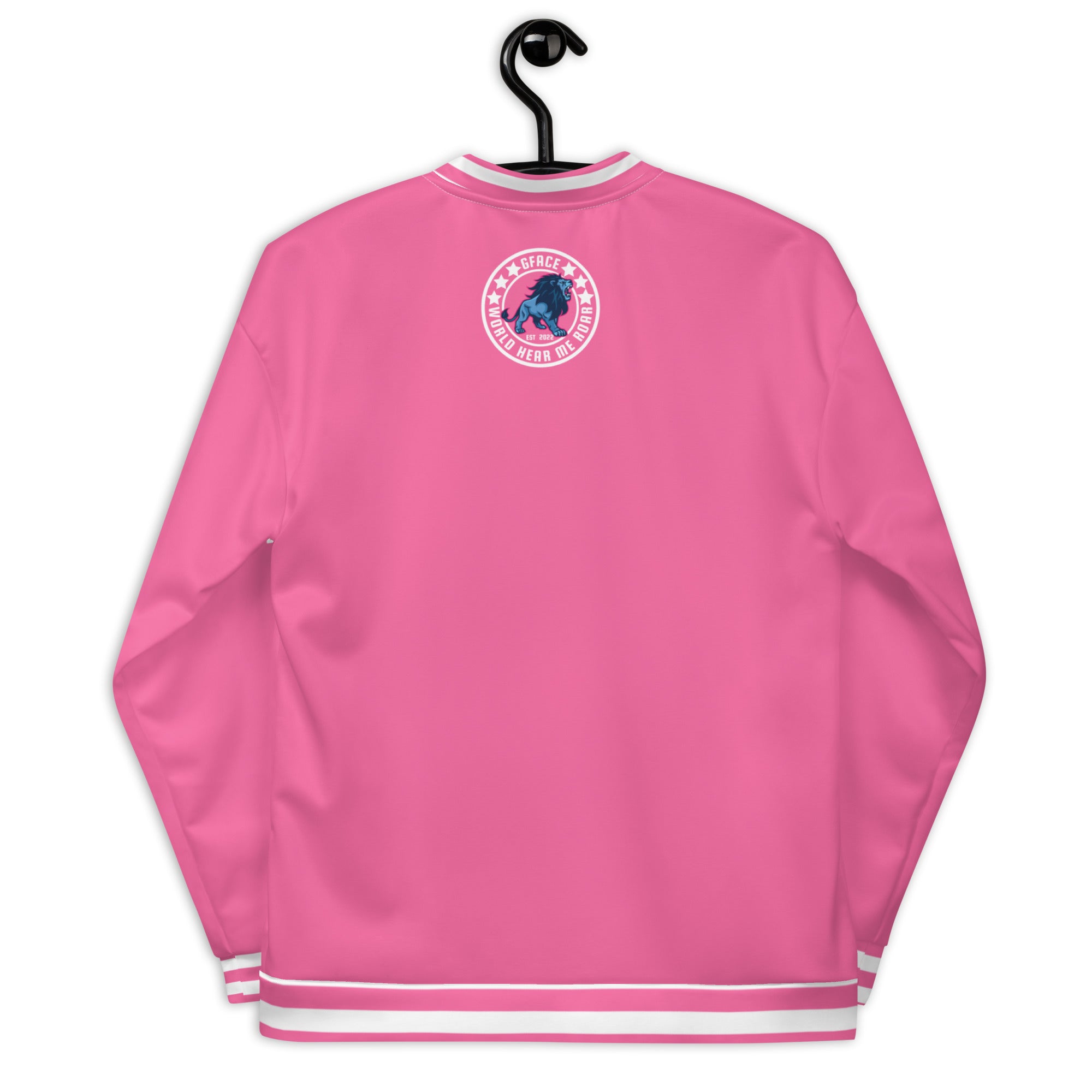 Unisex (W/Pink) Bomber Jacket GFACE Sport