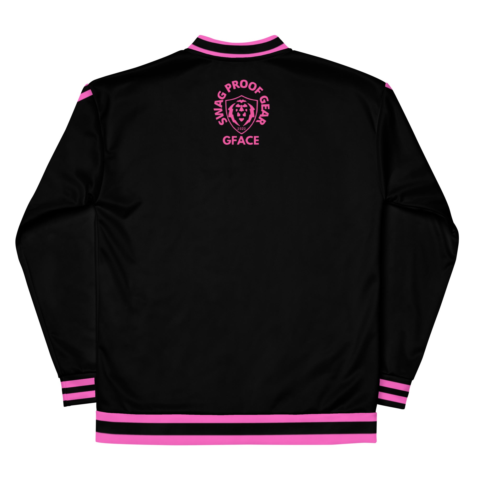 Unisex Bomber Jacket Pink GFACE Unleash The Swagger