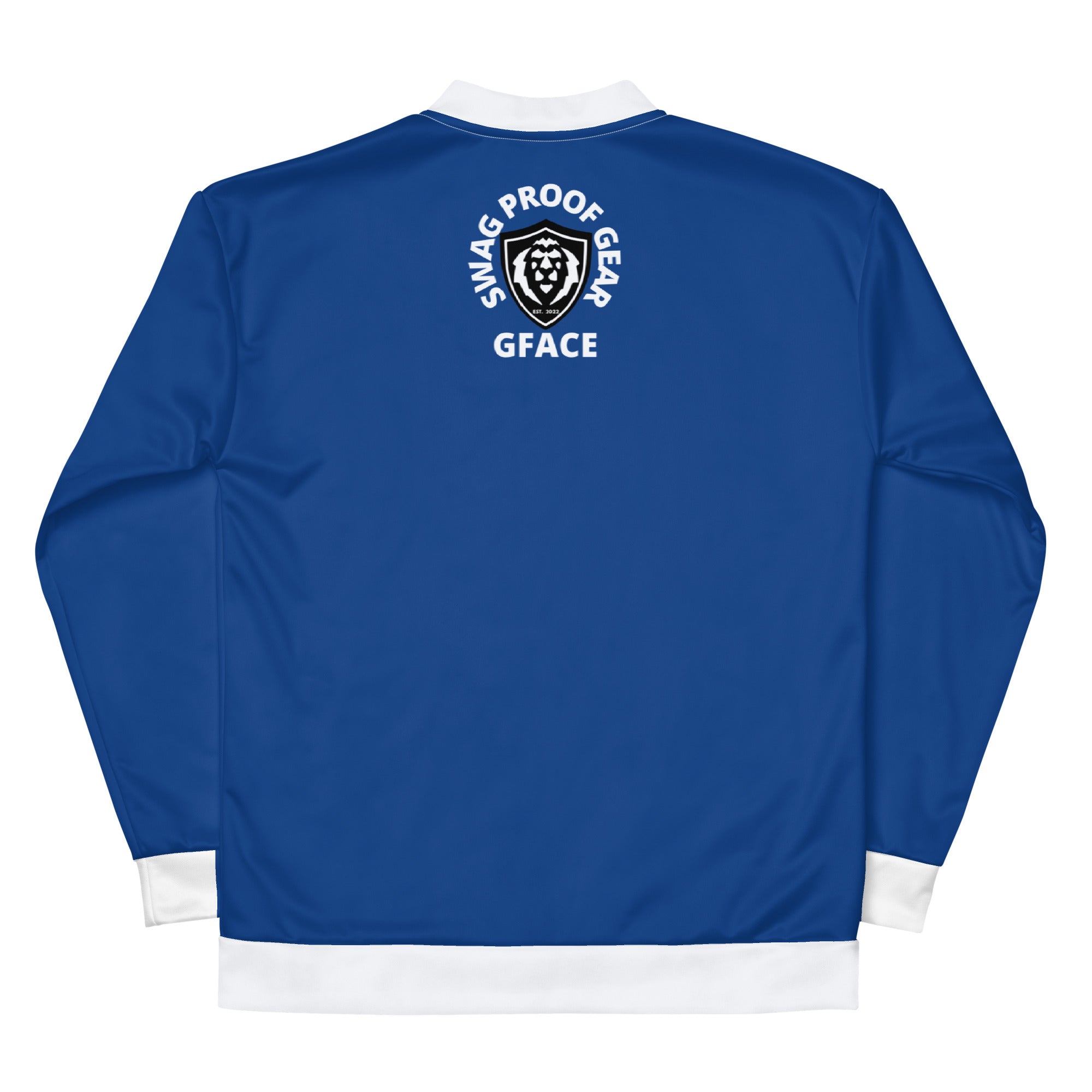 Unisex Blue Gface Vip Bomber Jacket