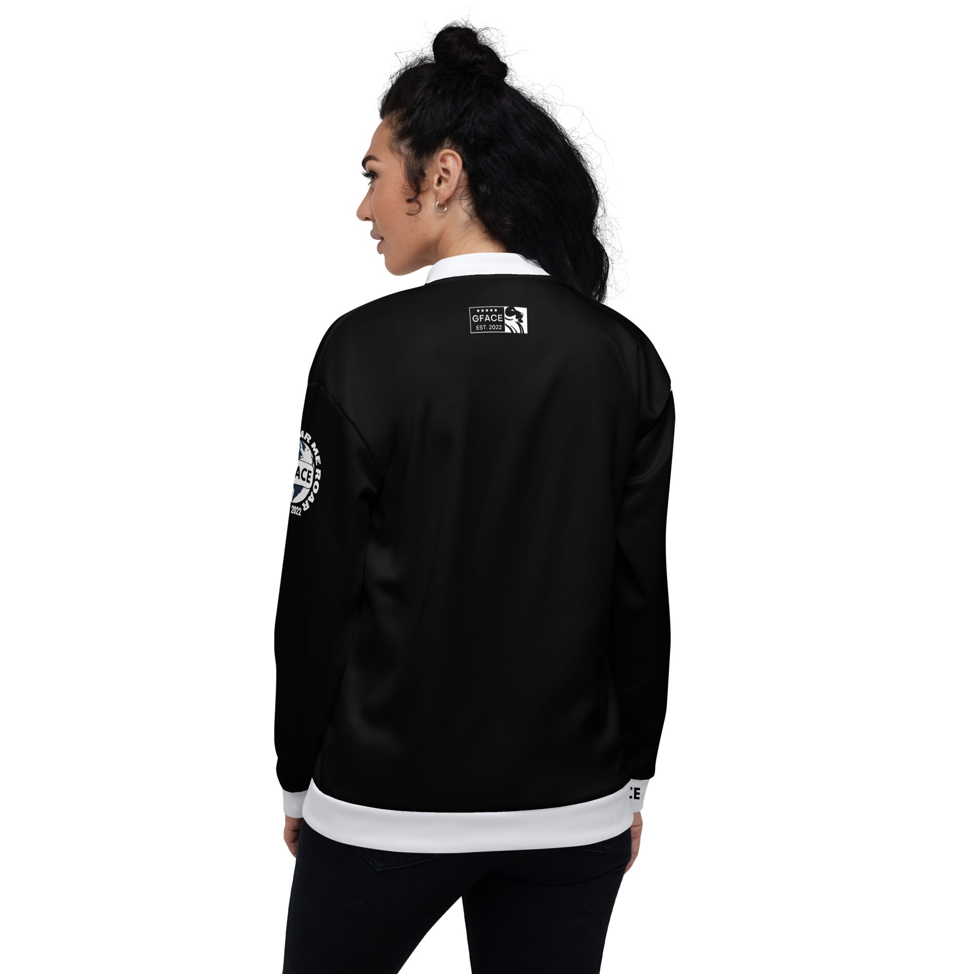 GFACE VIP B/White Unisex Bomber Jacket