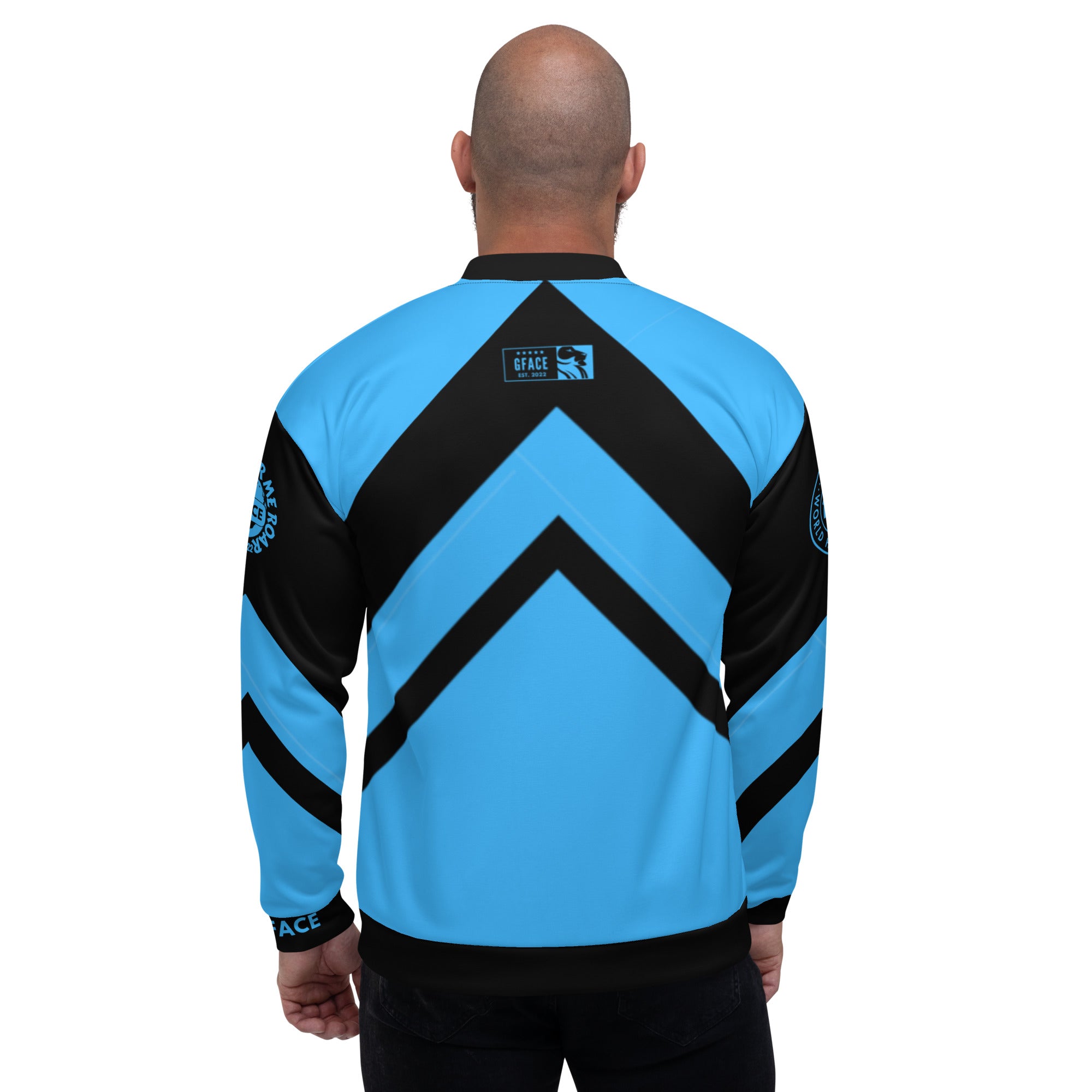 GFACE Elite Blue Unisex Bomber Jacket