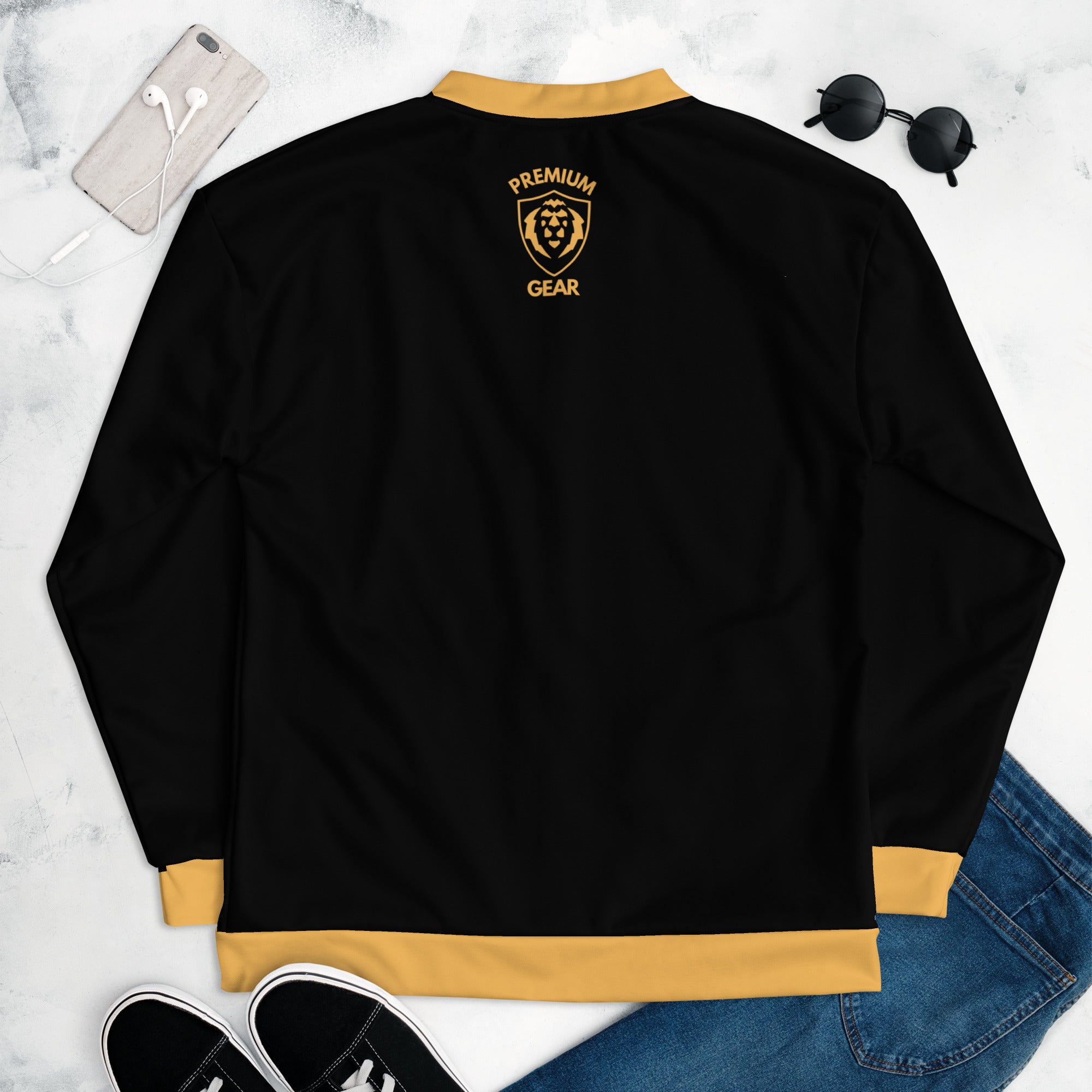 GFACE VIP Gold Unisex Bomber Jacket – Gface