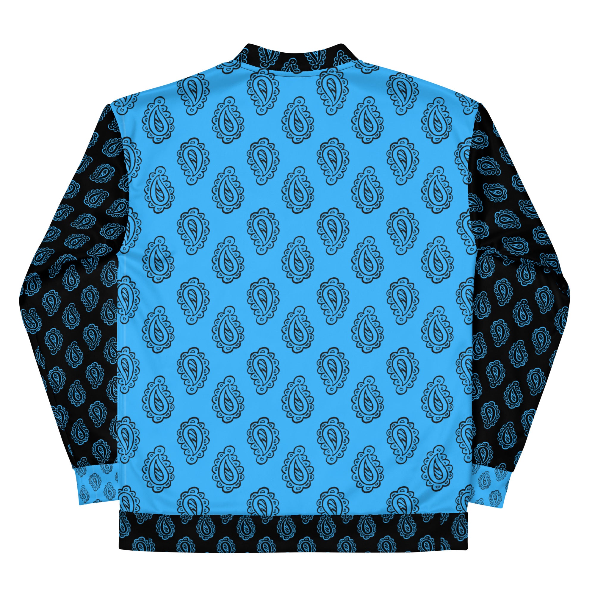 Gface Blue Bandana Unisex Bomber Jacket