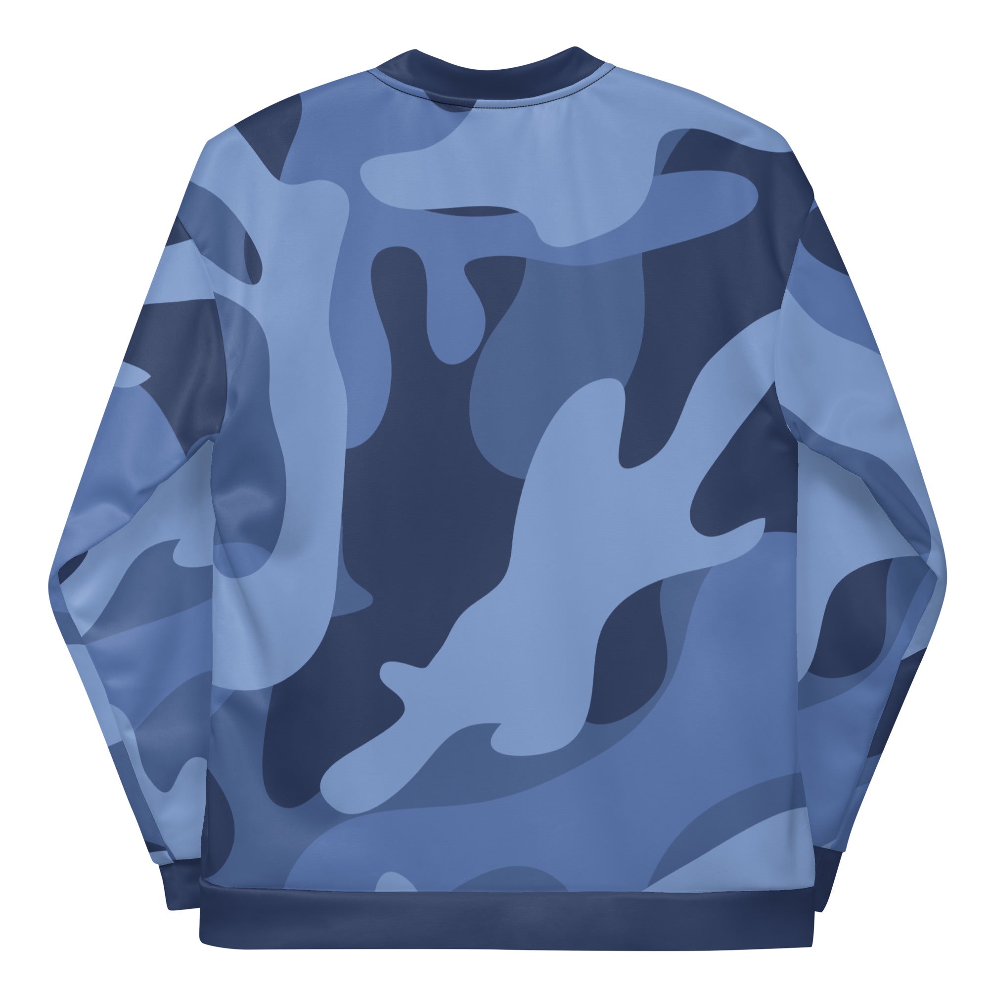 Gface Blue Camo-Incognito Unisex Bomber Jacket