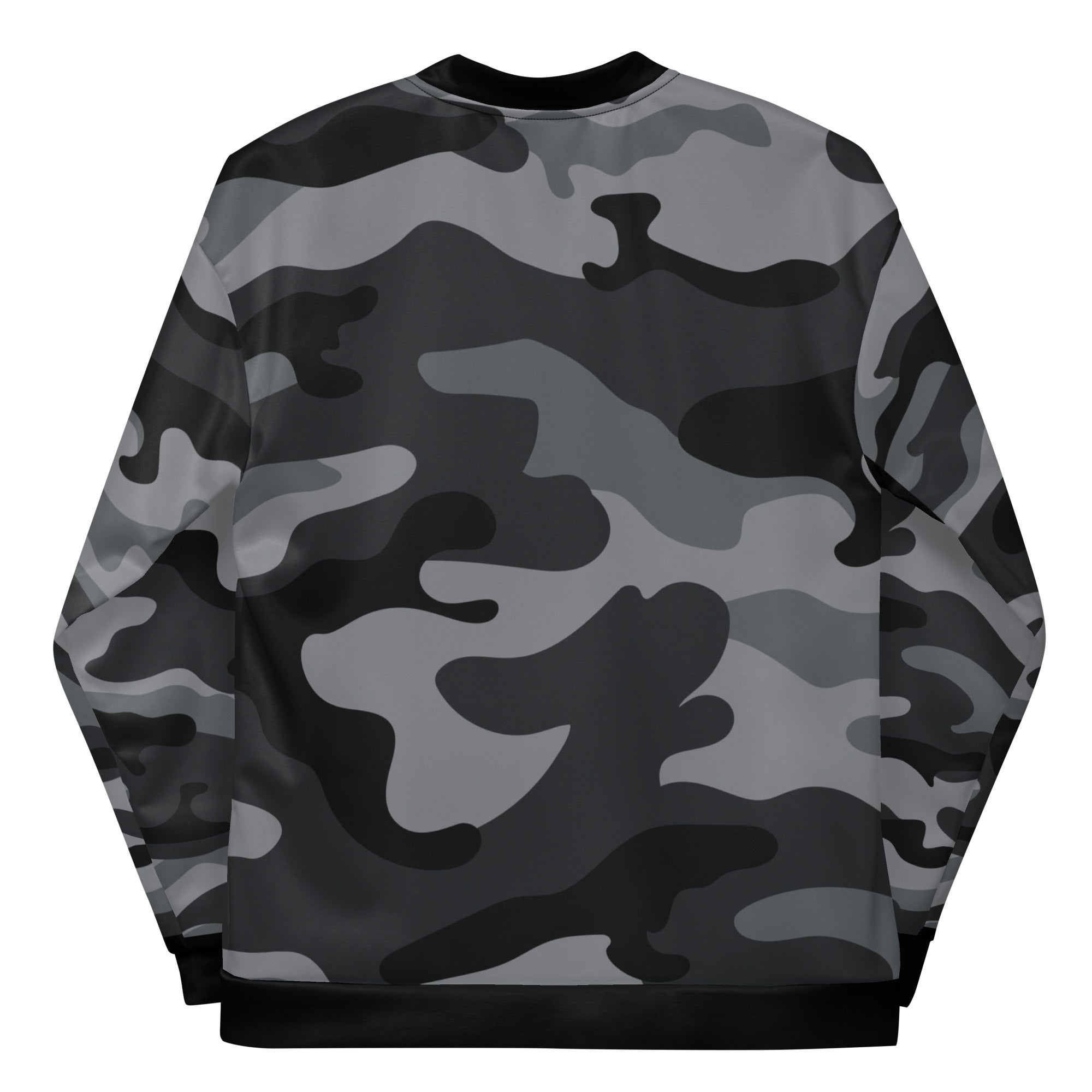 Gface Black Camo-Incognito Unisex Bomber Jacket