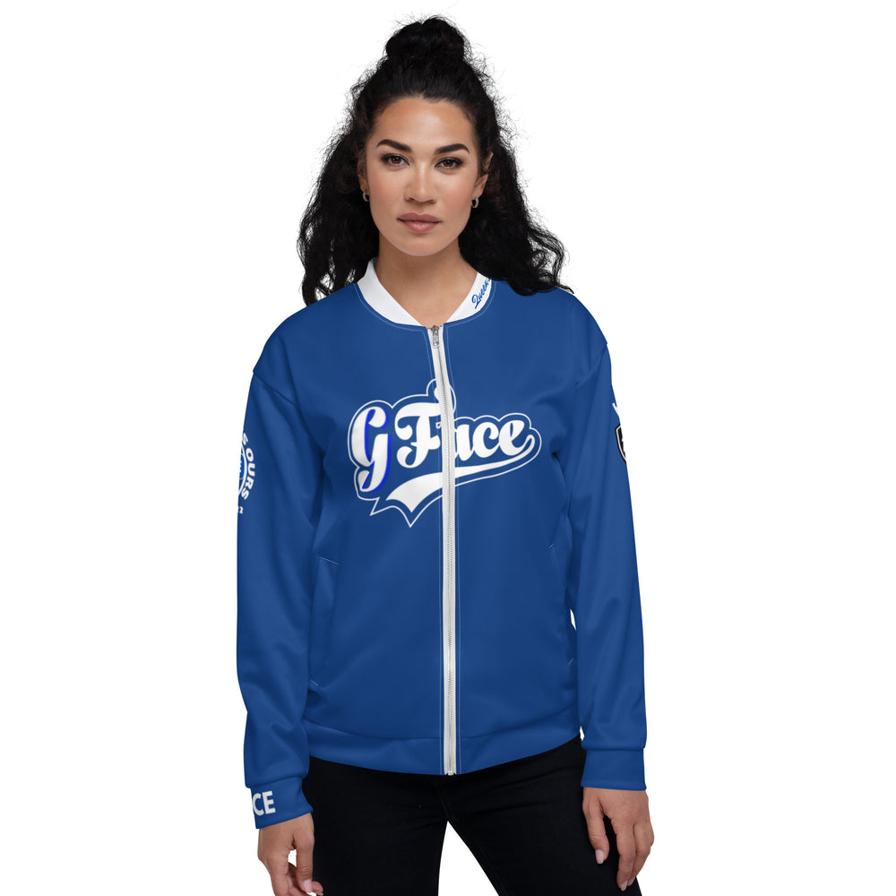 Unisex Bomber Jacket Blue Gface Vip