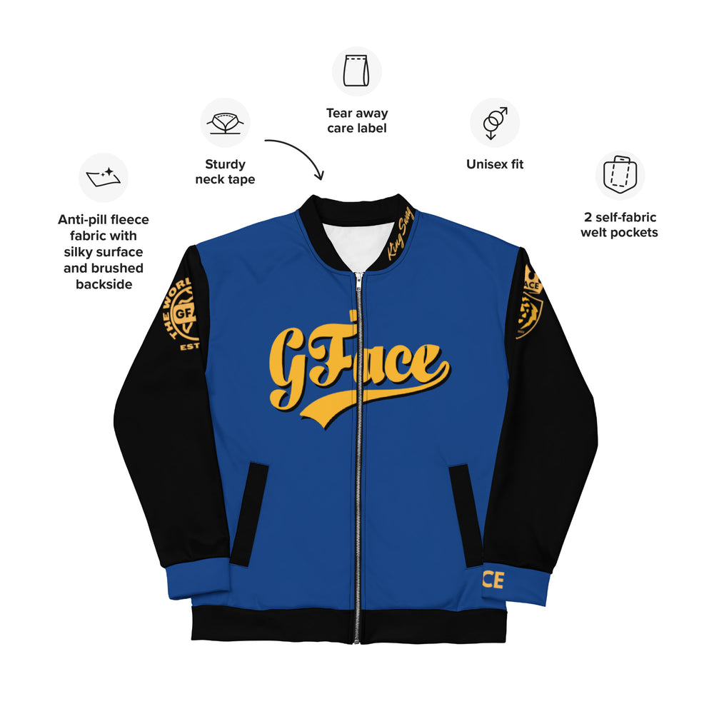 Unisex Bomber (B/Gold) Jacket Gface Vip Legit Limited