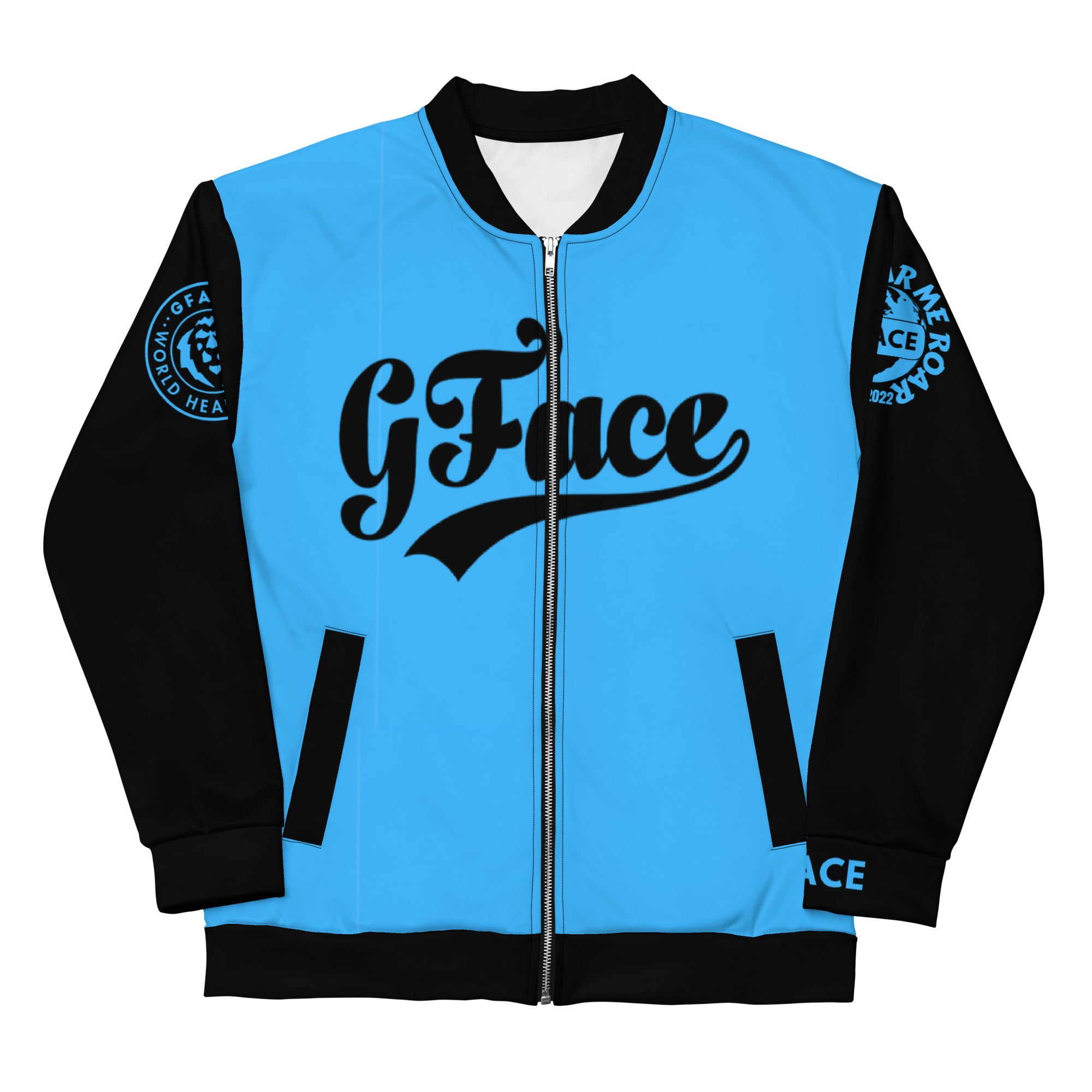 GFACE VIP Blue Unisex Bomber Jacket