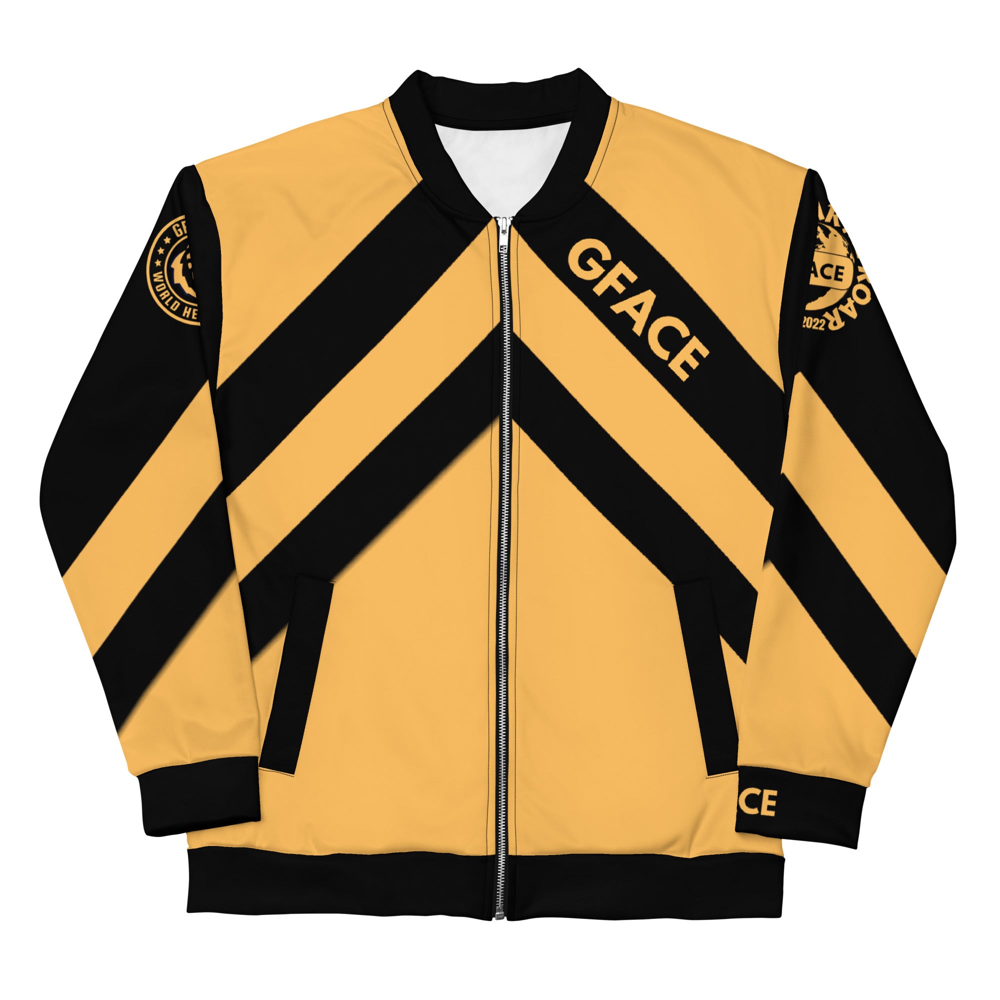 GFACE Elite Gold Unisex Bomber Jacket