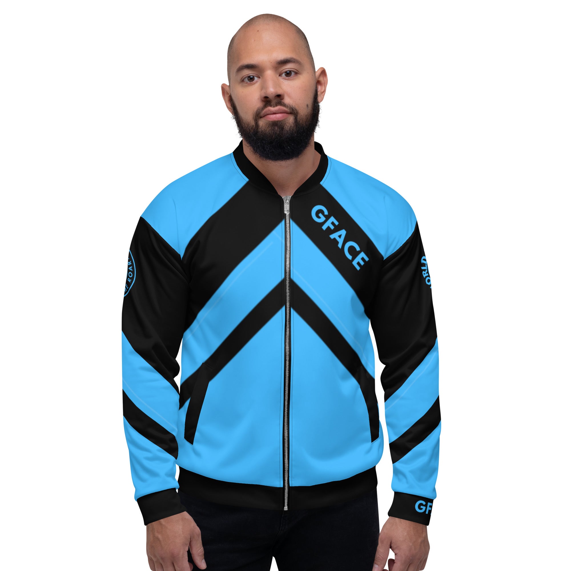 GFACE Elite Blue Unisex Bomber Jacket