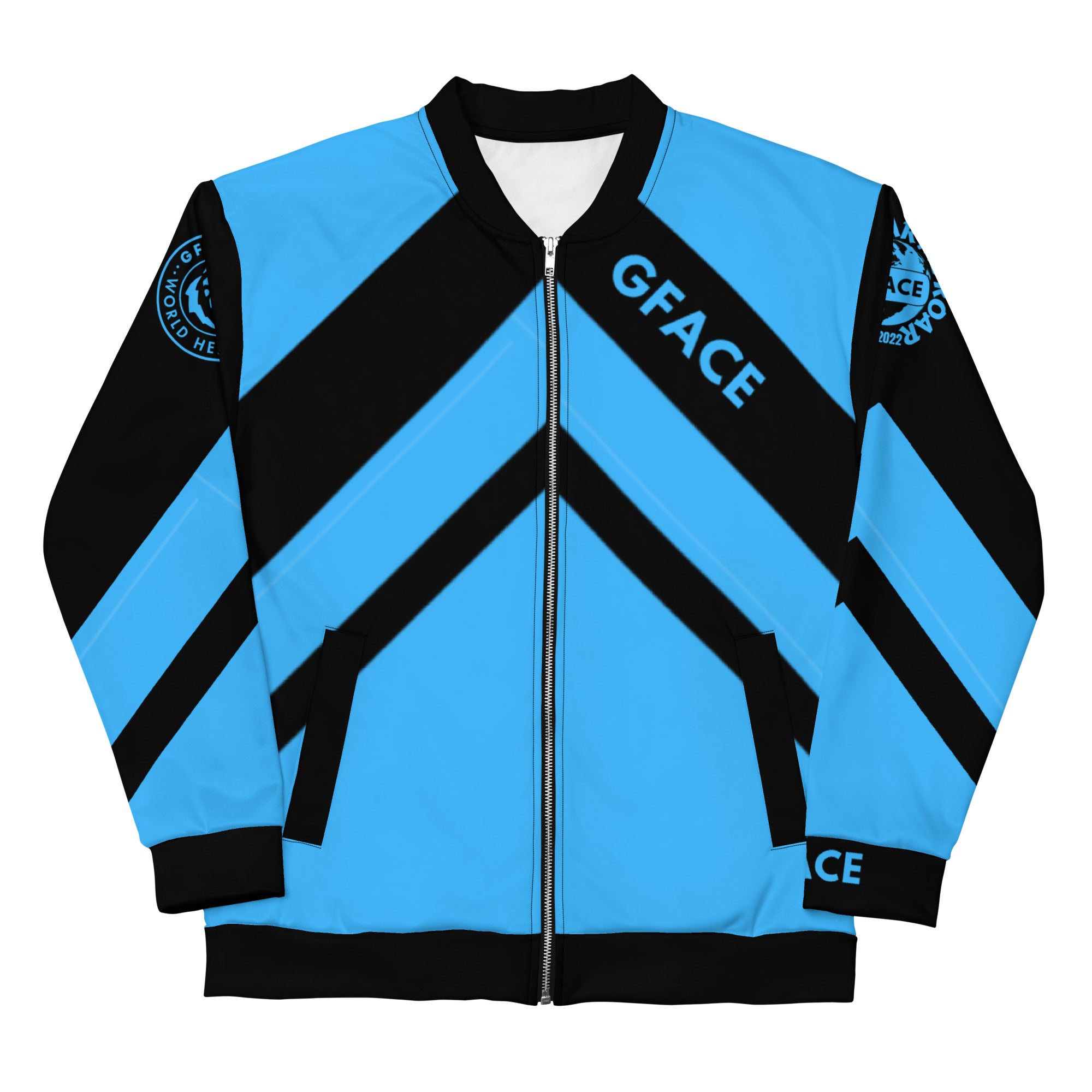 GFACE Elite Blue Unisex Bomber Jacket