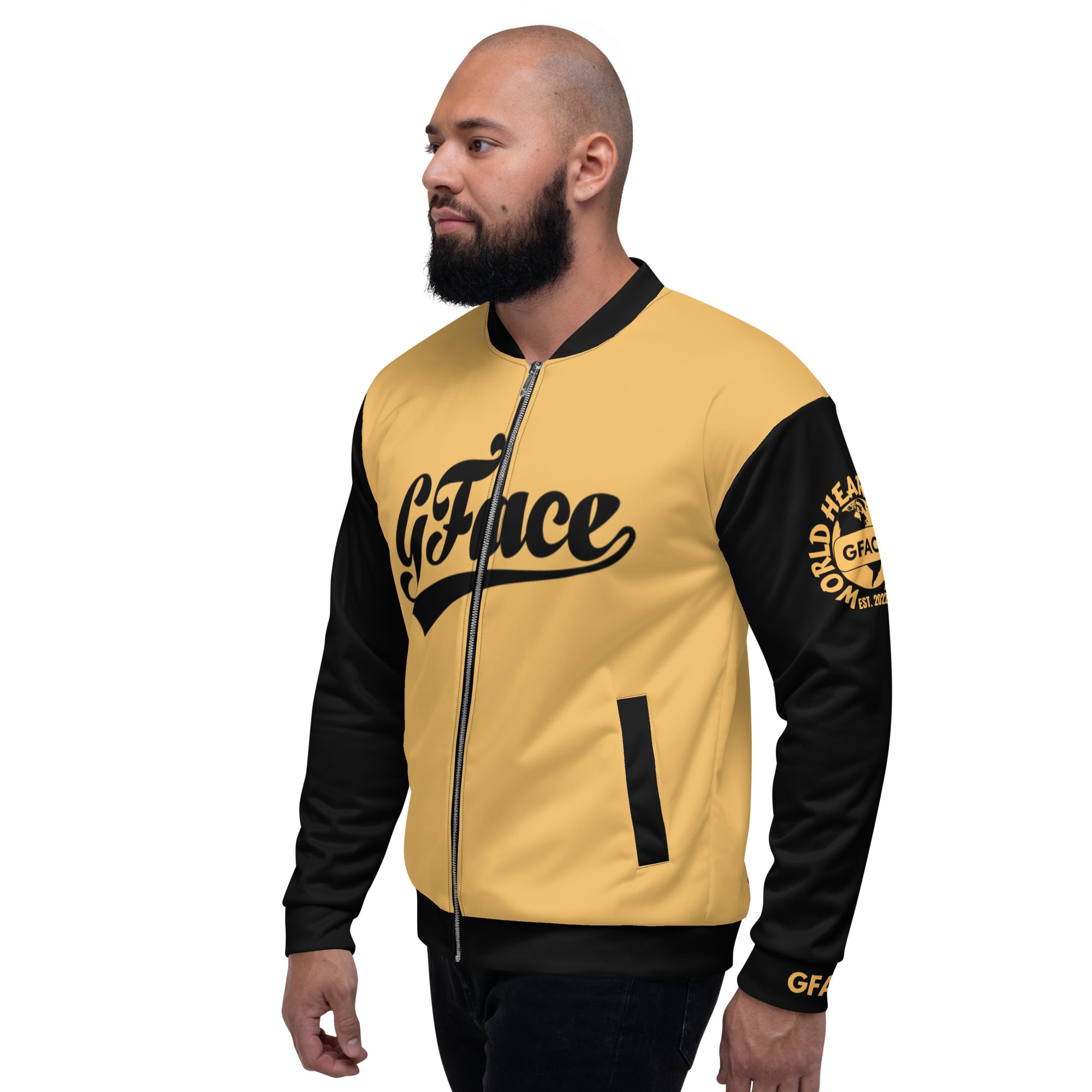 GFACE VIP Gold Unisex Bomber Jacket