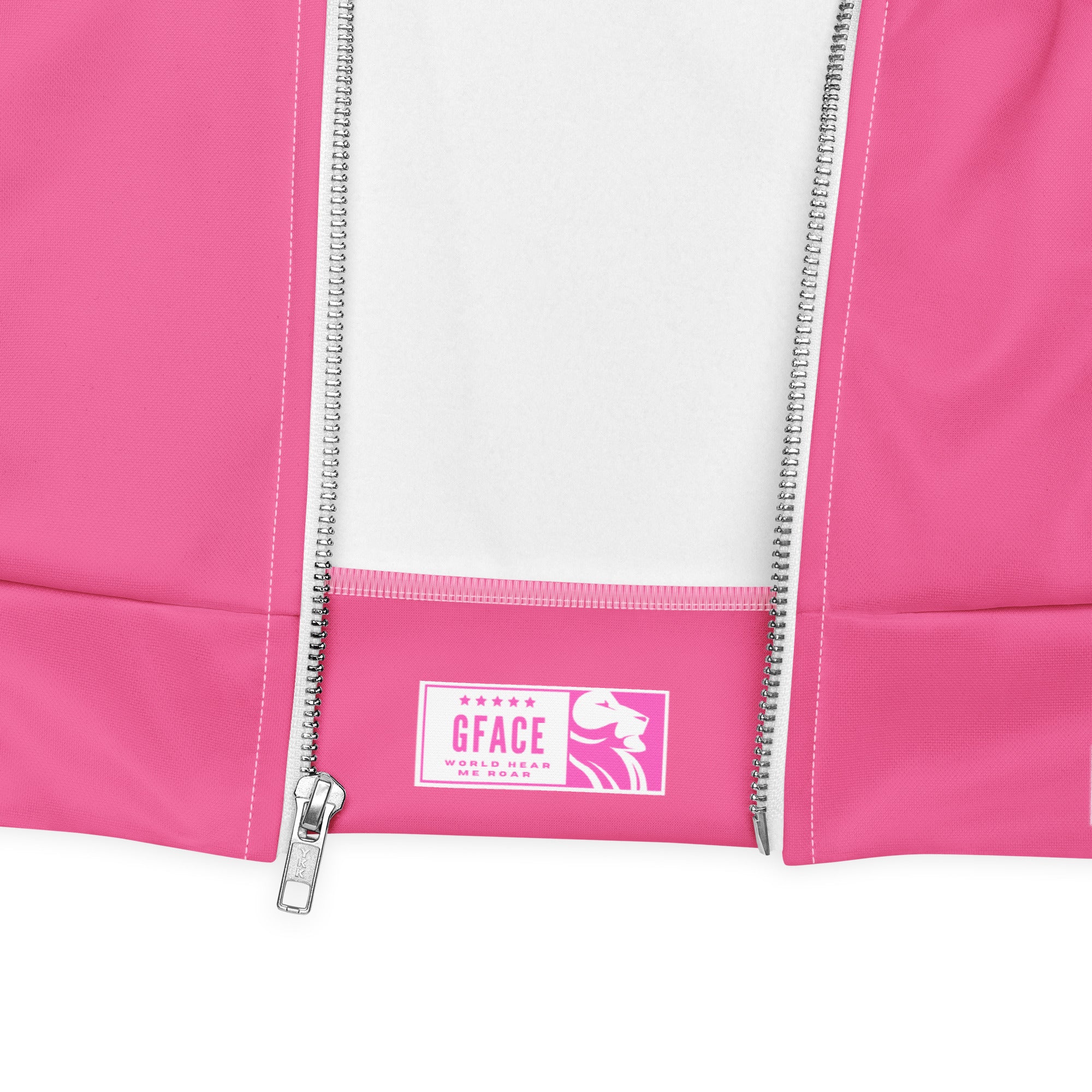 Unisex (W/Pink) Bomber Jacket GFACE Sport