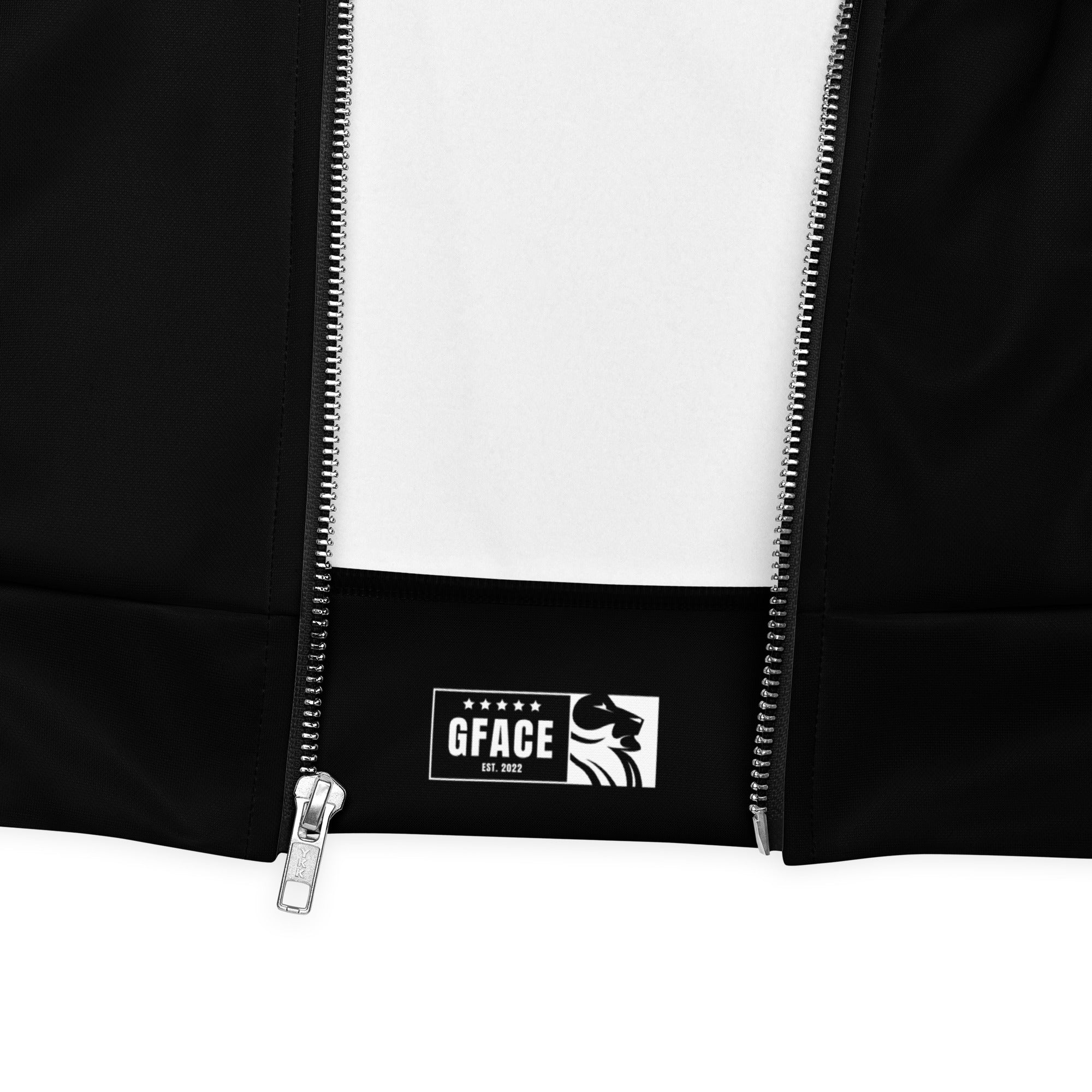 Unisex Bomber Jacket White GFACE Unleash The Swagger