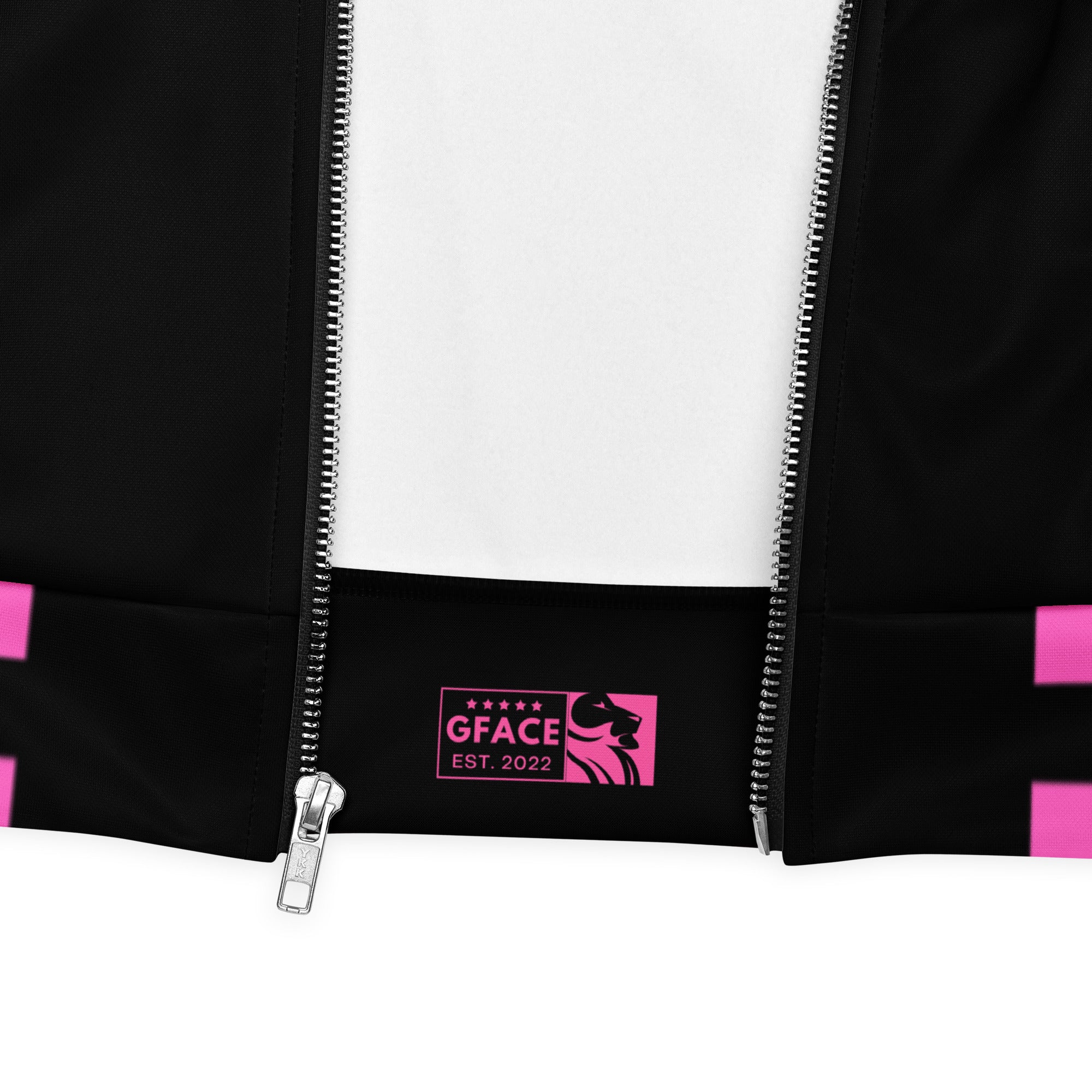 Unisex Bomber Jacket Pink GFACE Unleash The Swagger