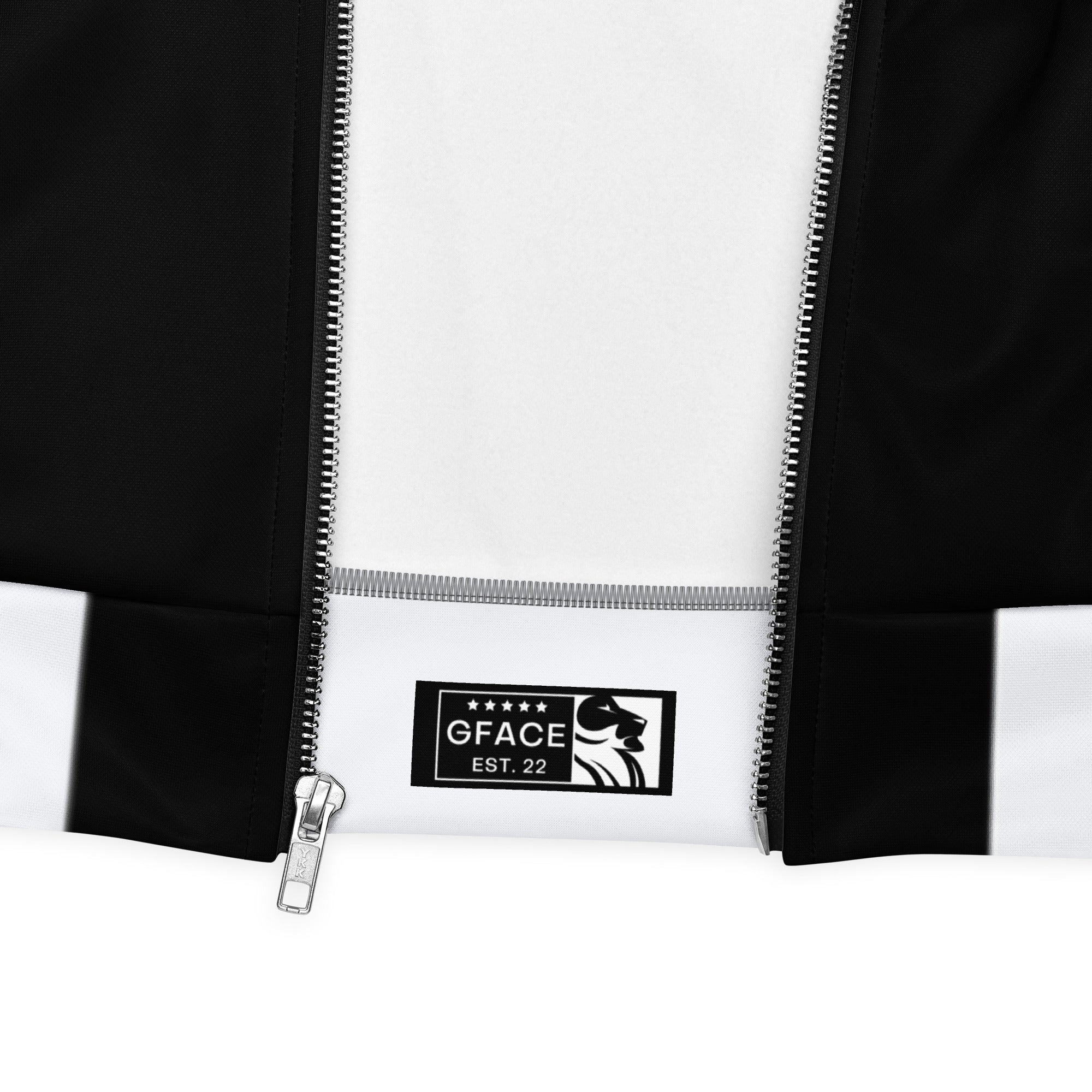 GFACE VIP B/White Unisex Bomber Jacket