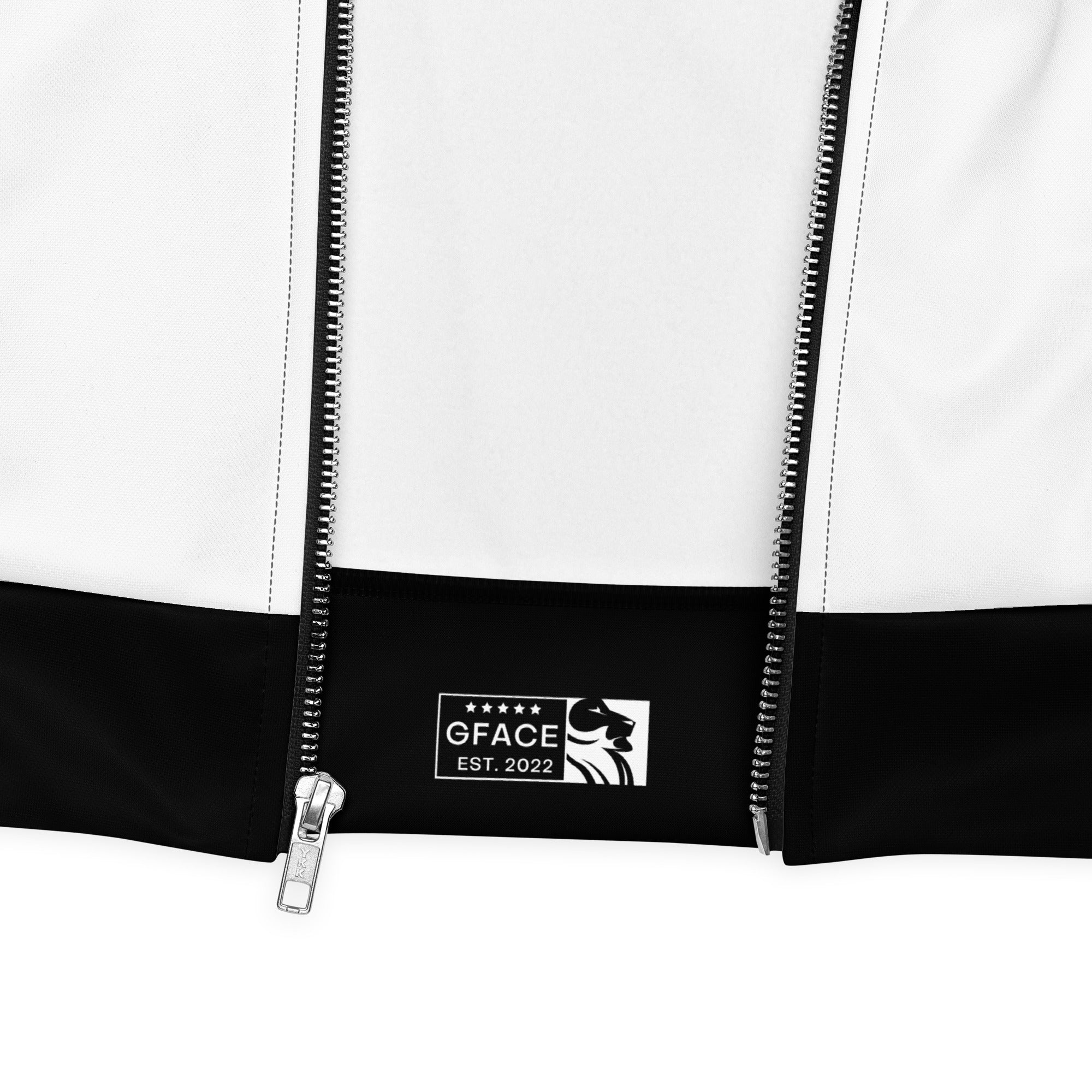 GFACE VIP WhiteUnisex Bomber Jacket