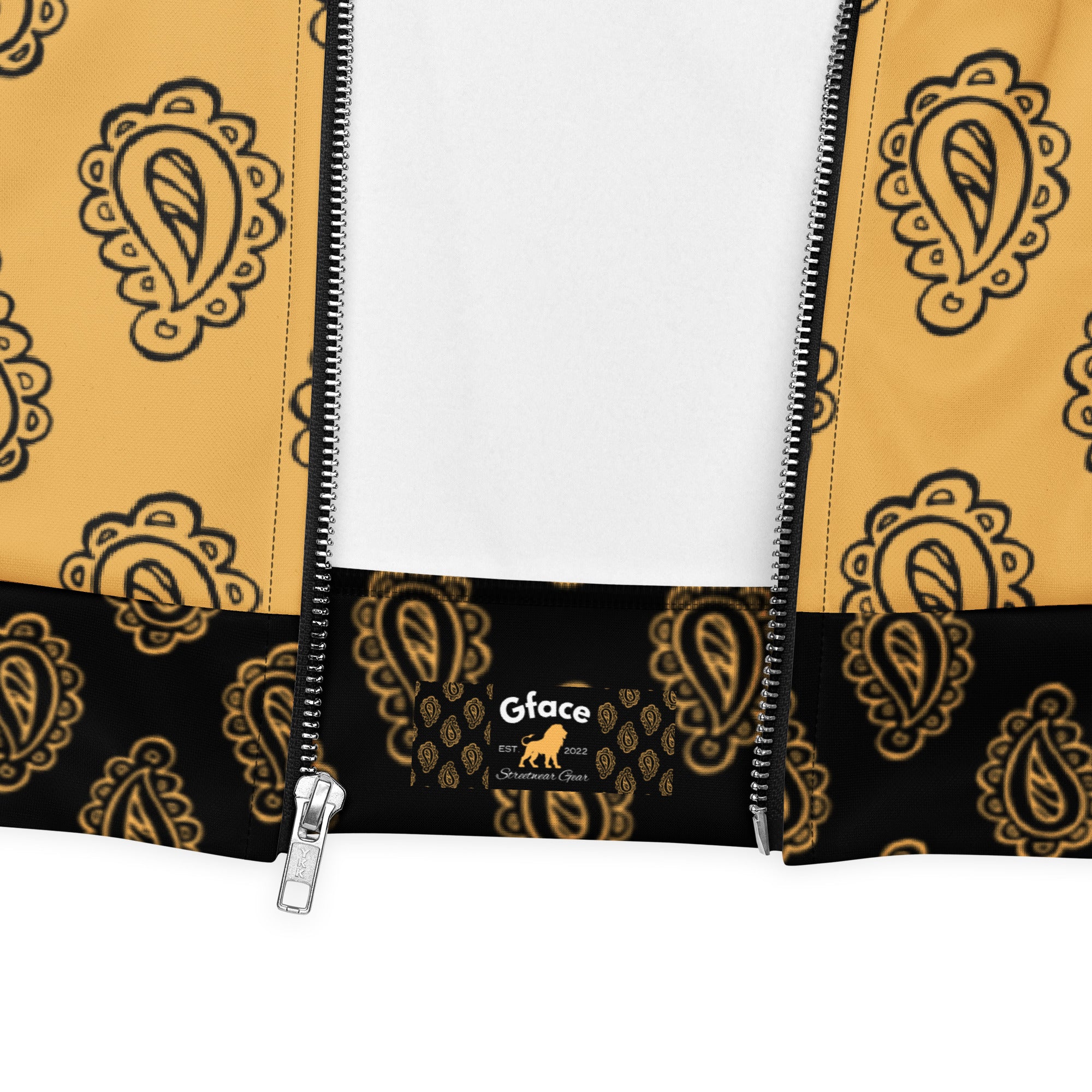 Gface Gold Bandana Unisex Unisex Bomber Jacket