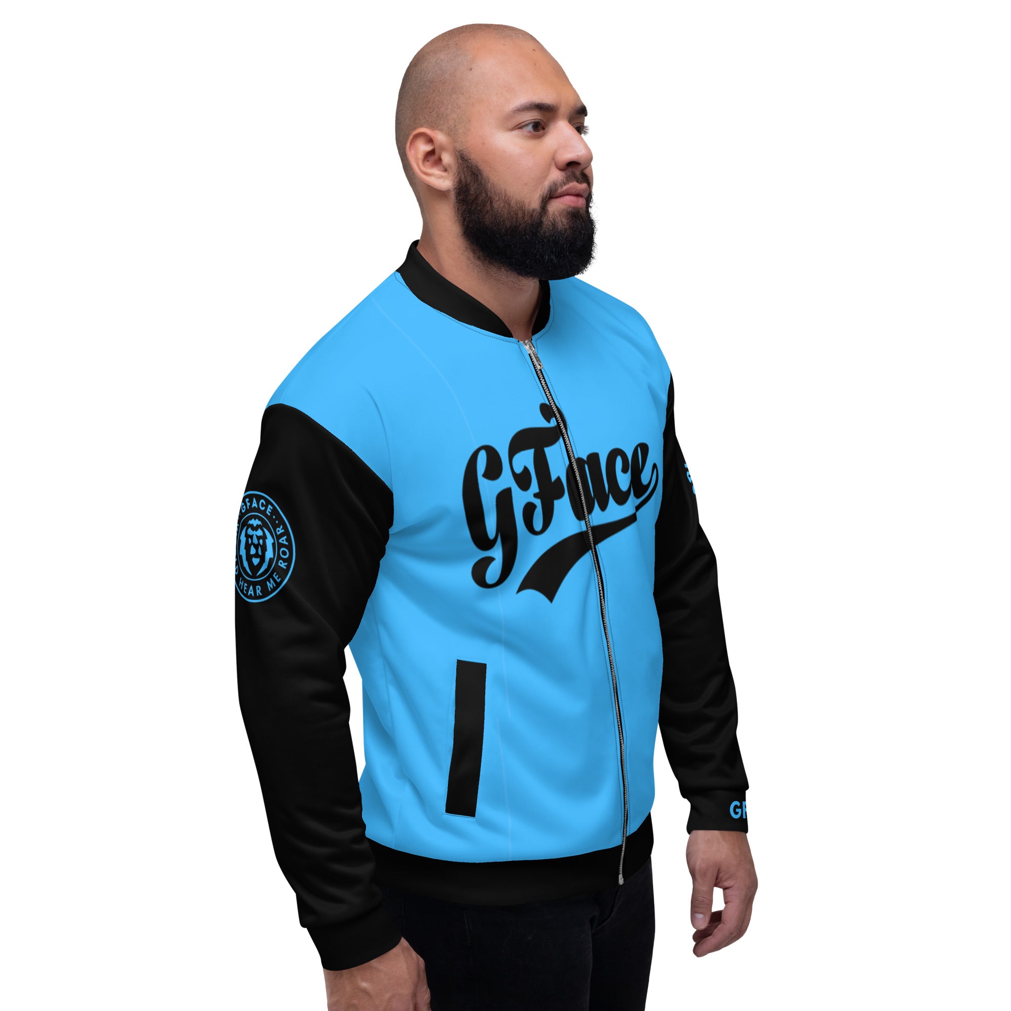 GFACE VIP Blue Unisex Bomber Jacket