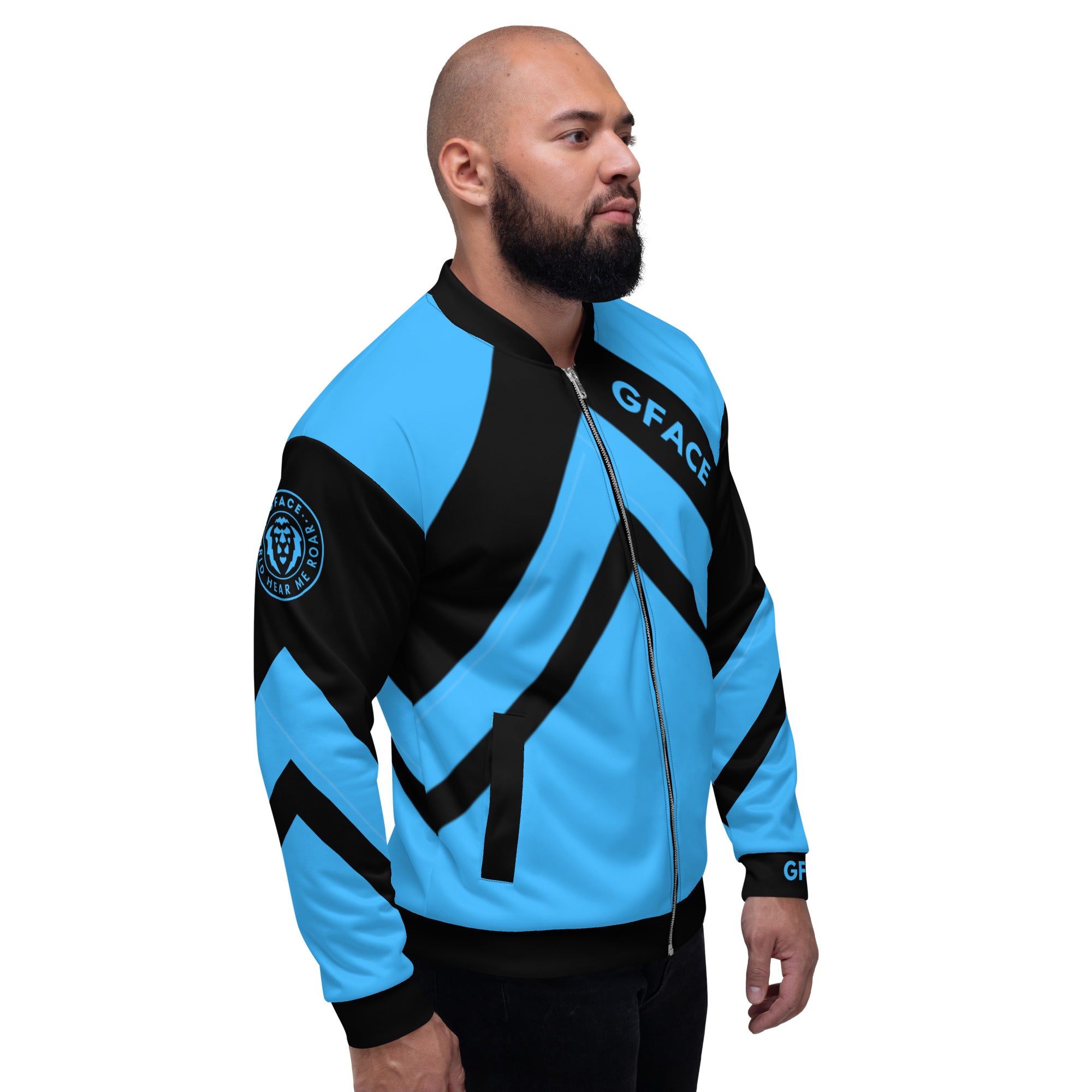 GFACE Elite Blue Unisex Bomber Jacket