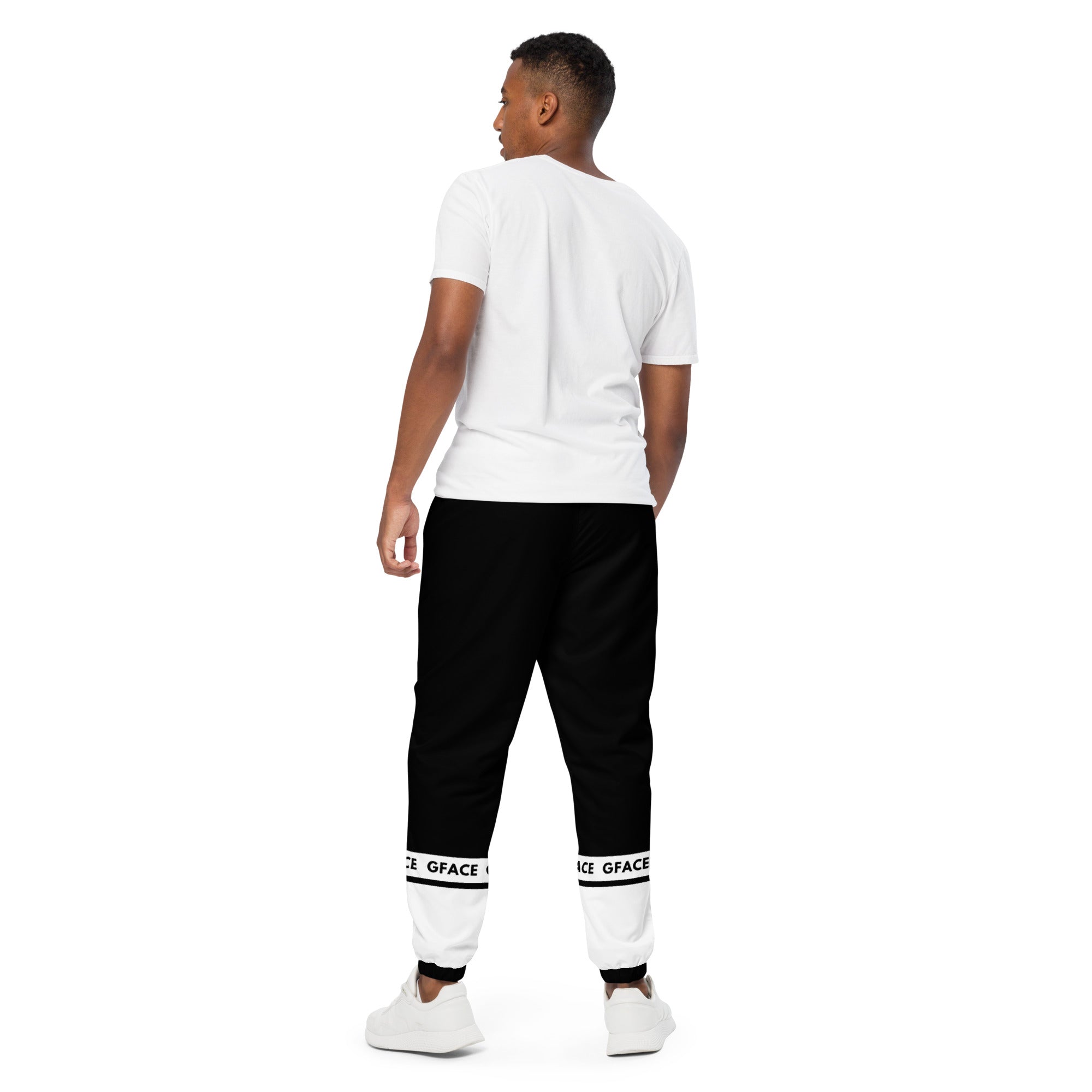 Gface B/White Unisex track pants