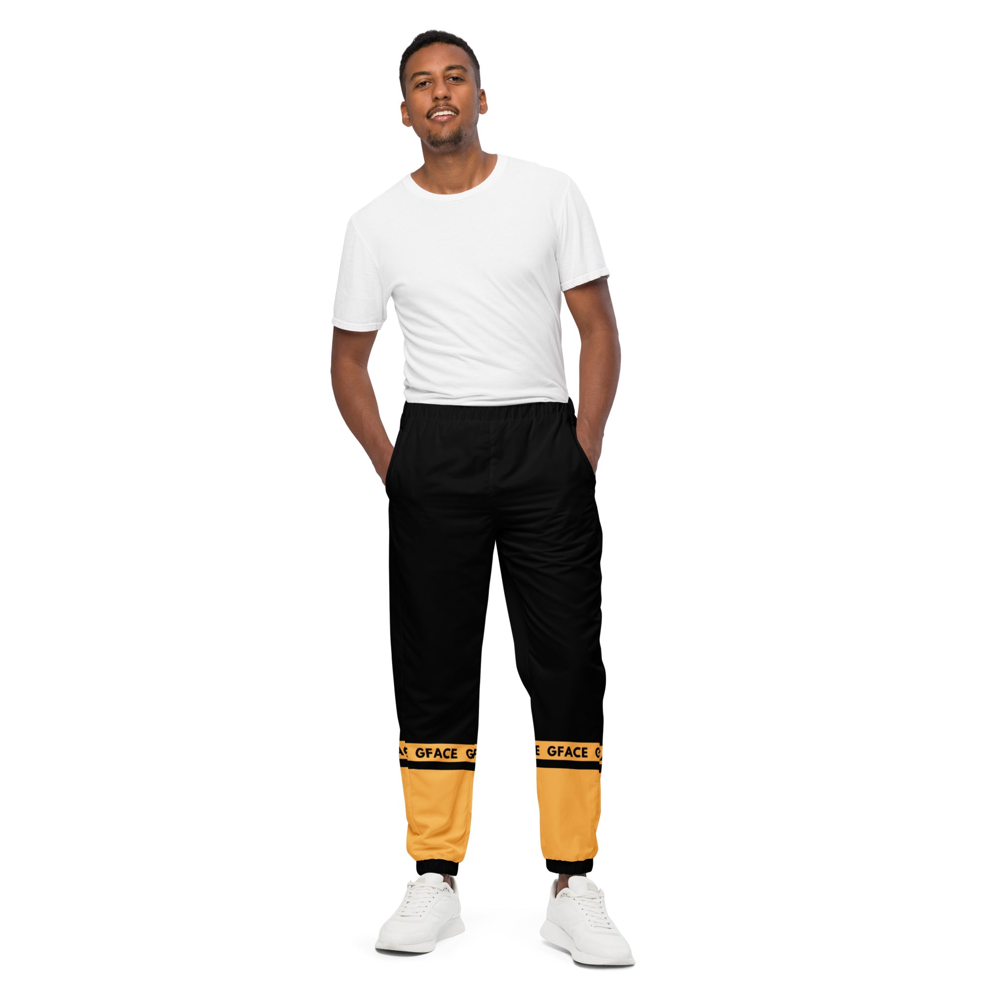 Gface B/Gold Unisex track pants