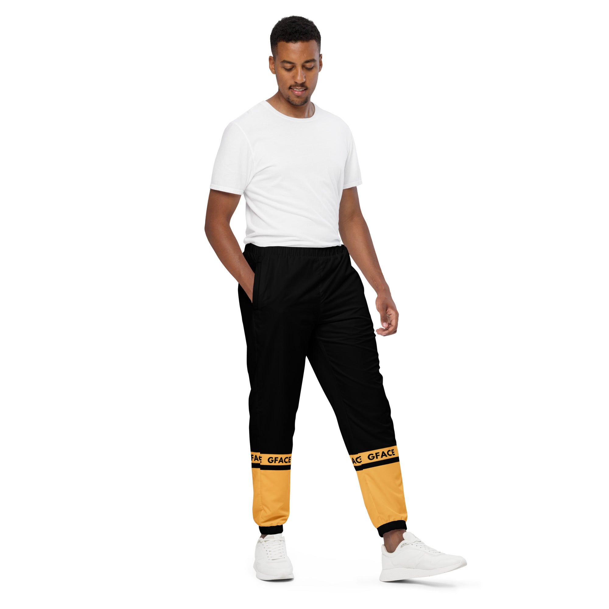 Gface B/Gold Unisex track pants