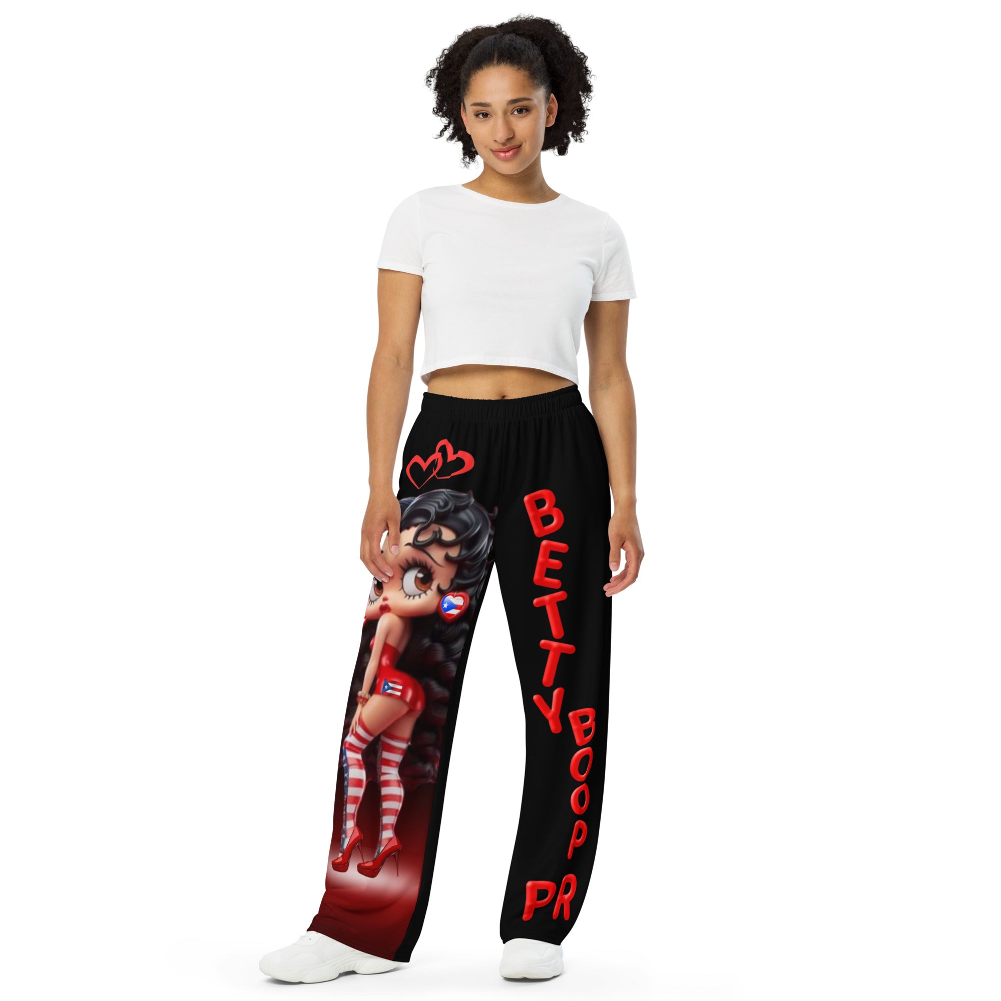 Gface wide-leg pants Betty Boop PUERTO RICO